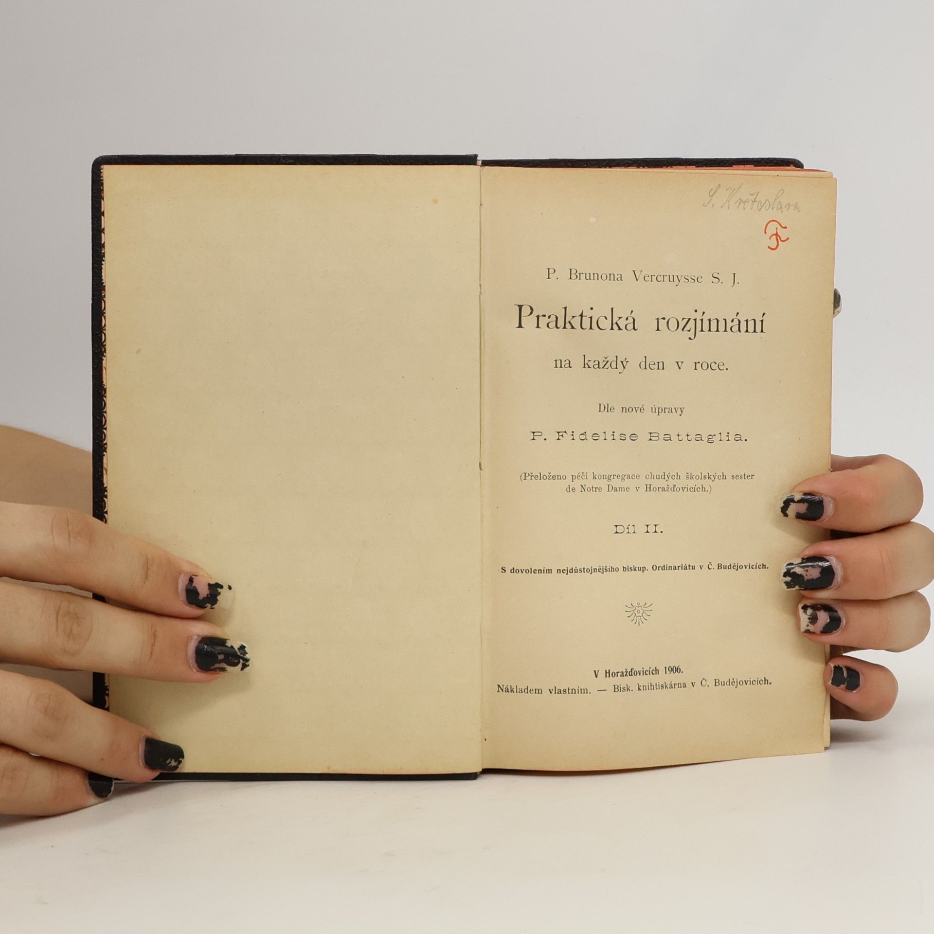 P. Brunona Vercruysse S.J. Praktická rozjímání na každý den v roce 2