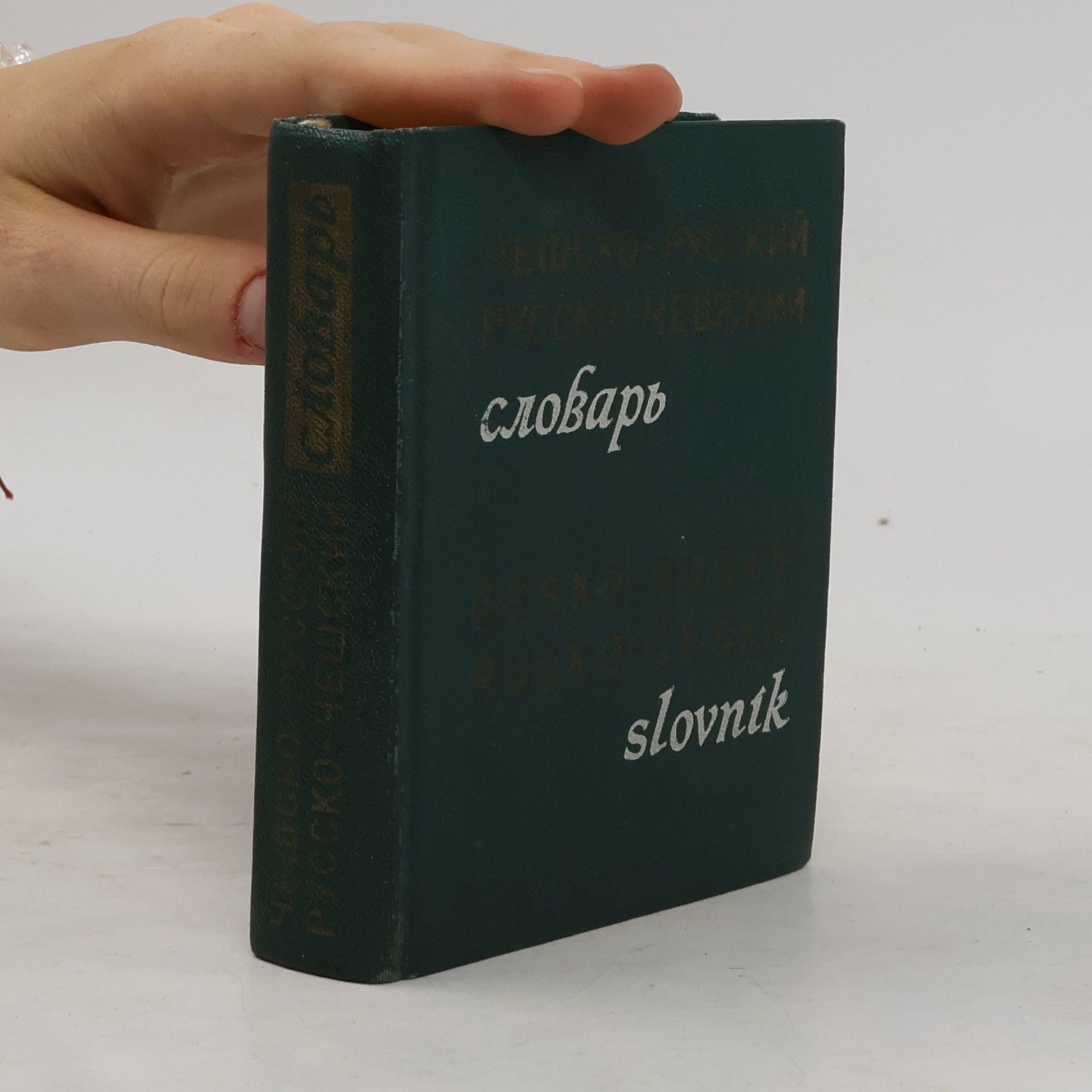 B. Rajevskij Kapesní slovník česko-ruský a rusko-český