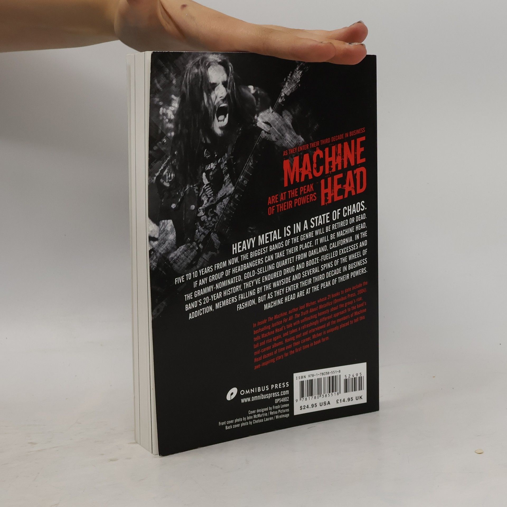 Joel McIver Machine Head: Inside the Machine