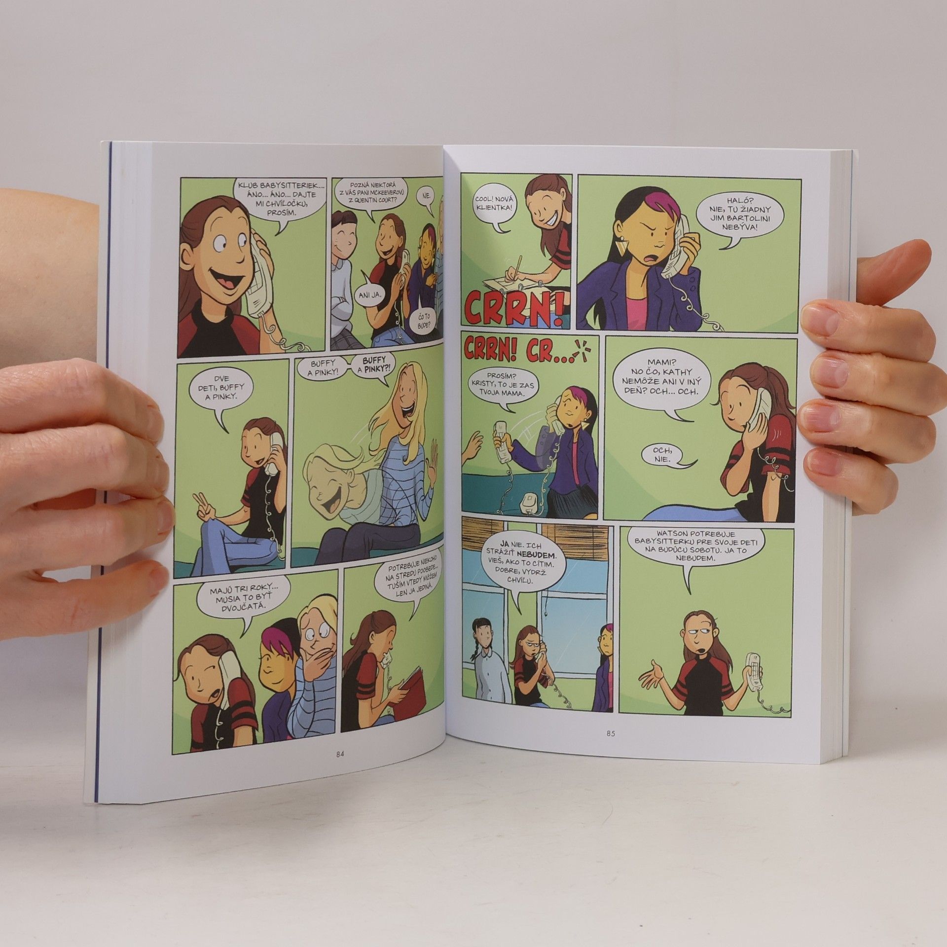 Raina Telgemeier Klub babysitteriek: Kristin skvelý nápad