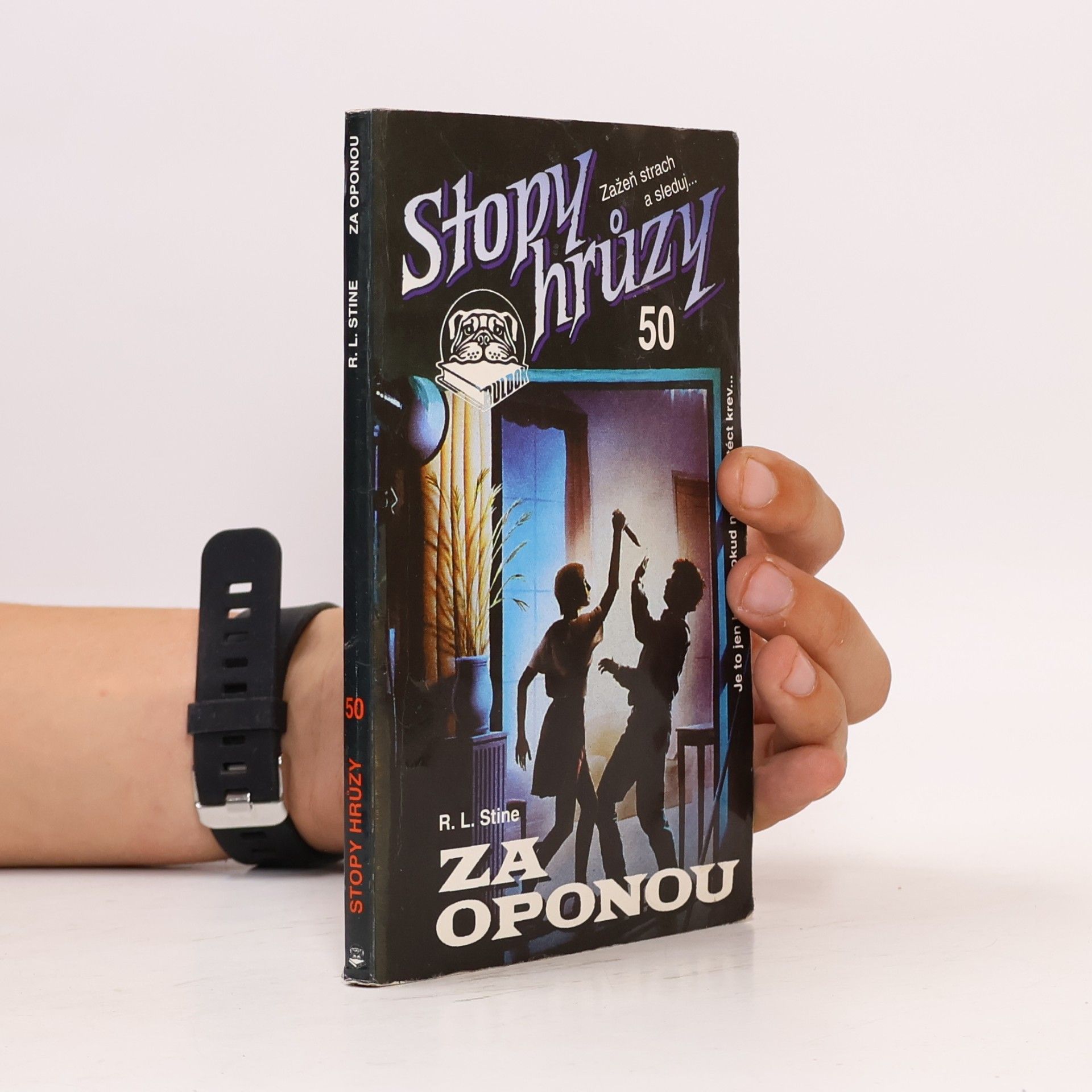 R. L. Stine Stopy hrůzy 50: Za oponou