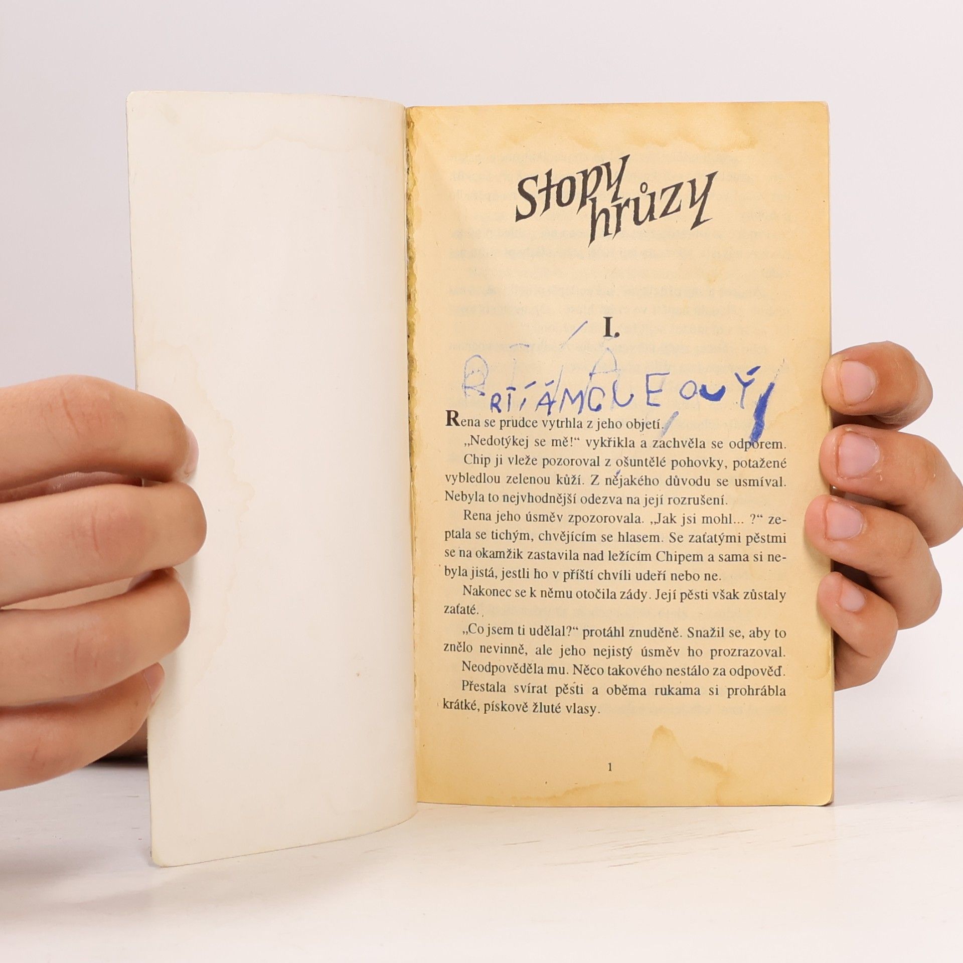 R. L. Stine Stopy hrůzy 50: Za oponou
