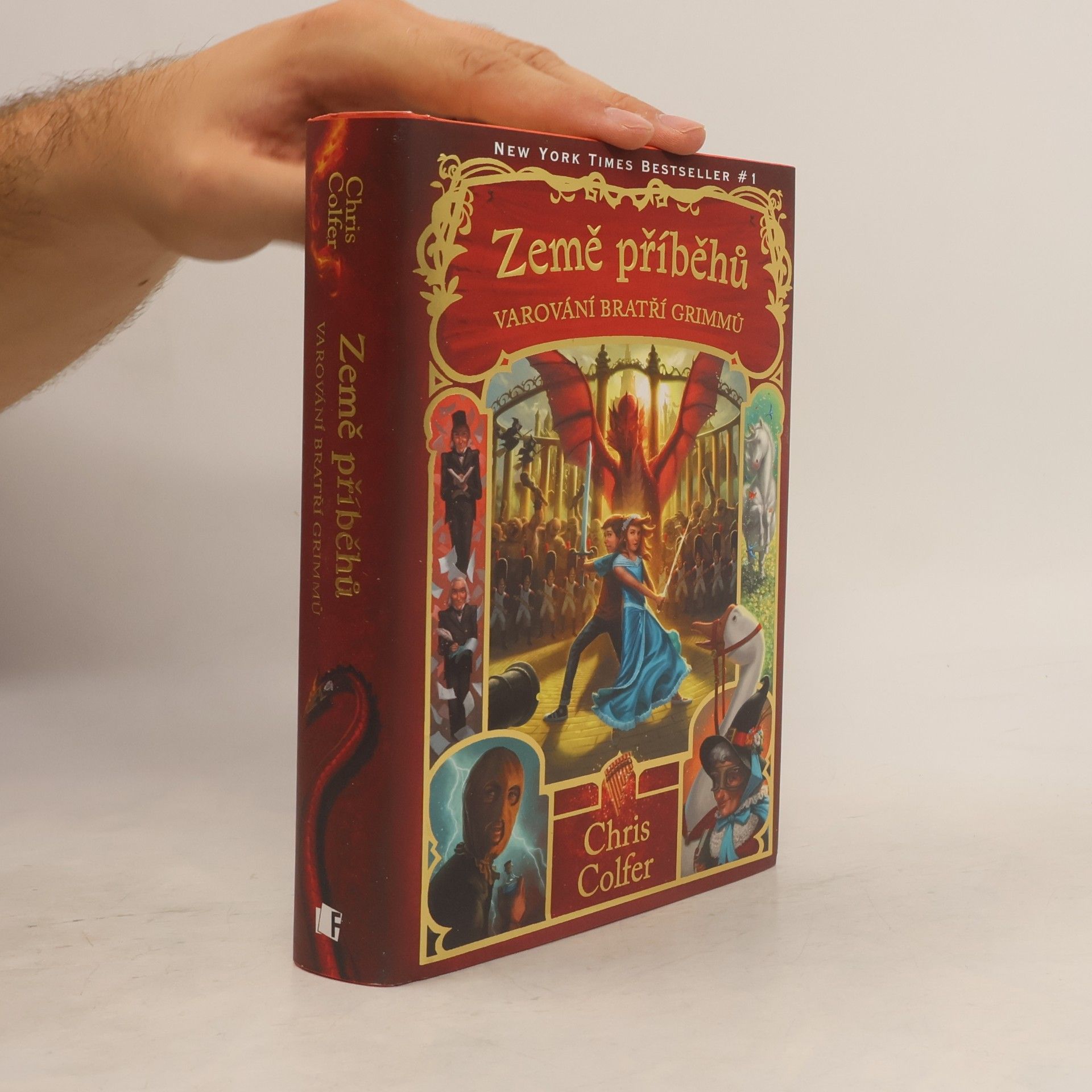 Chris Colfer Země příběhů. Varování bratří Grimmů