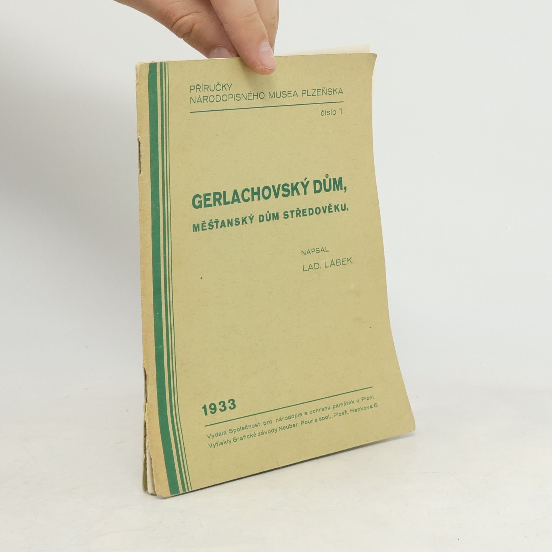 Gerlachovský dům, měšťanský dům středověku