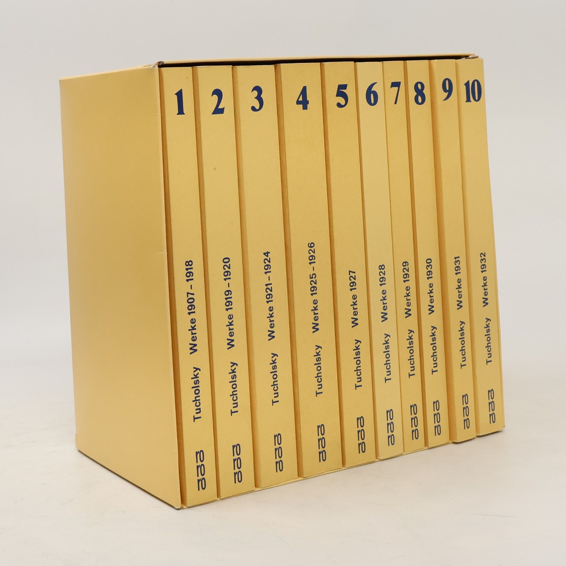 Kurt Tucholsky Kurt Tucholsky. Gesammelte Werke 1-10