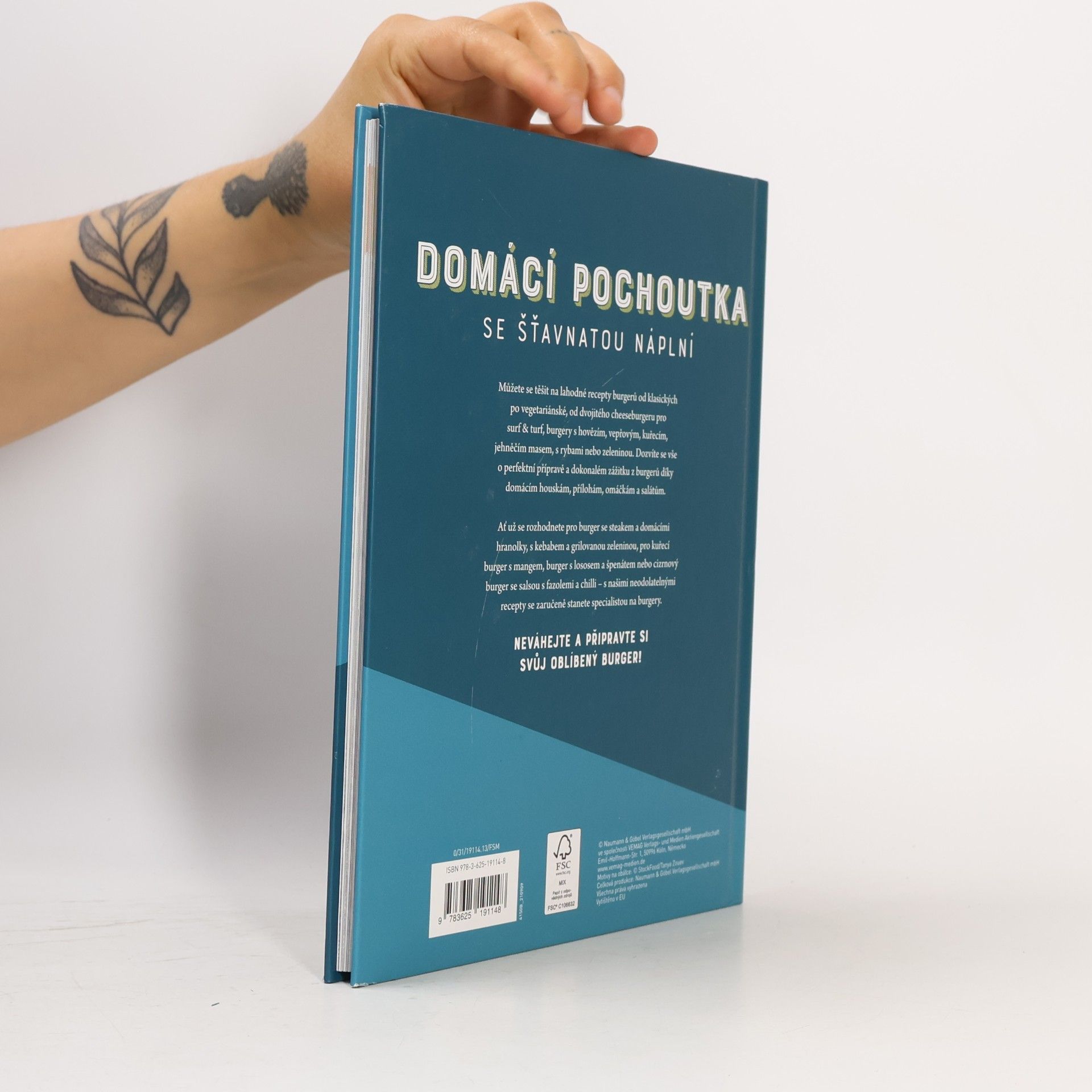 Sabine Durdel-Hoffmann Báječná kniha o burgerech a grilování