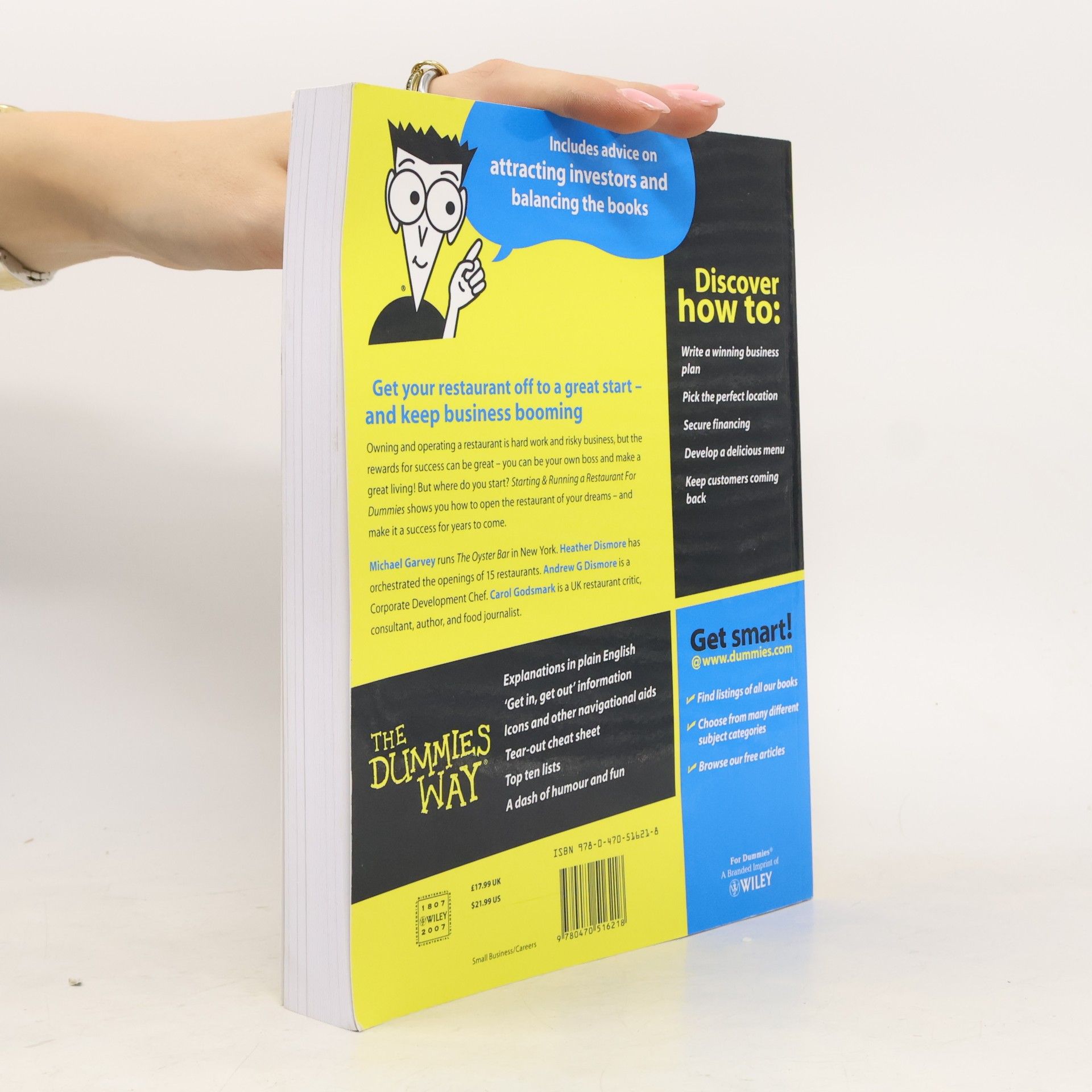 Andrew G. Dismore Starting and Running a Restaurant For Dummies