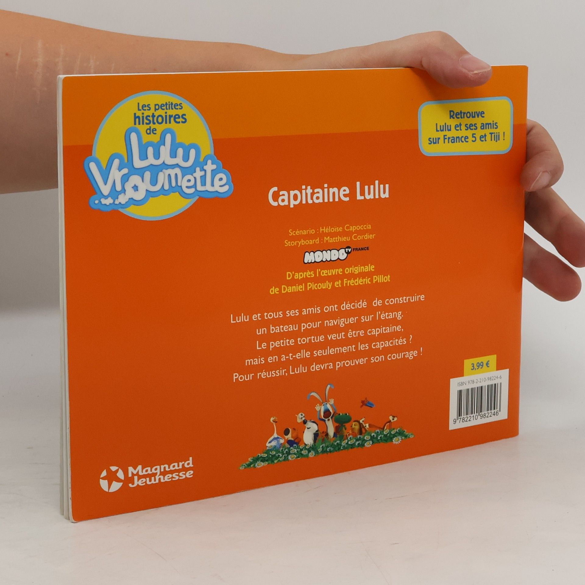 Héloïse Capoccia Les petites histoires de Lulu Vroumette - 5: Capitaine Lulu