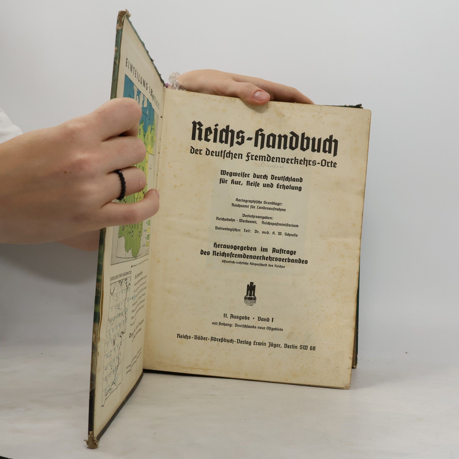 kolektiv Reichs-Handbuch der deutschen Fremdenverkehrs-Orte I.
