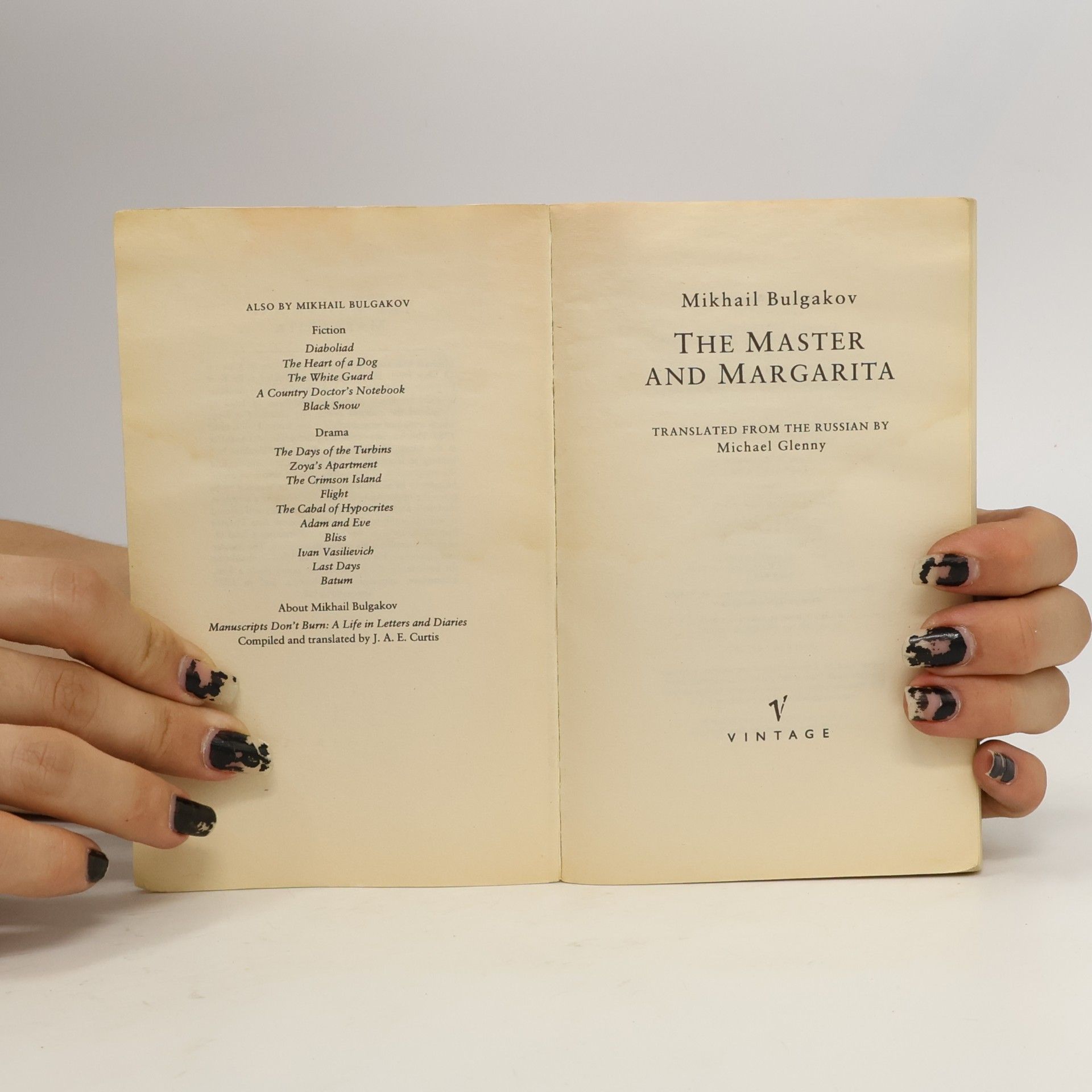 Michael Glenny The master and Margarita