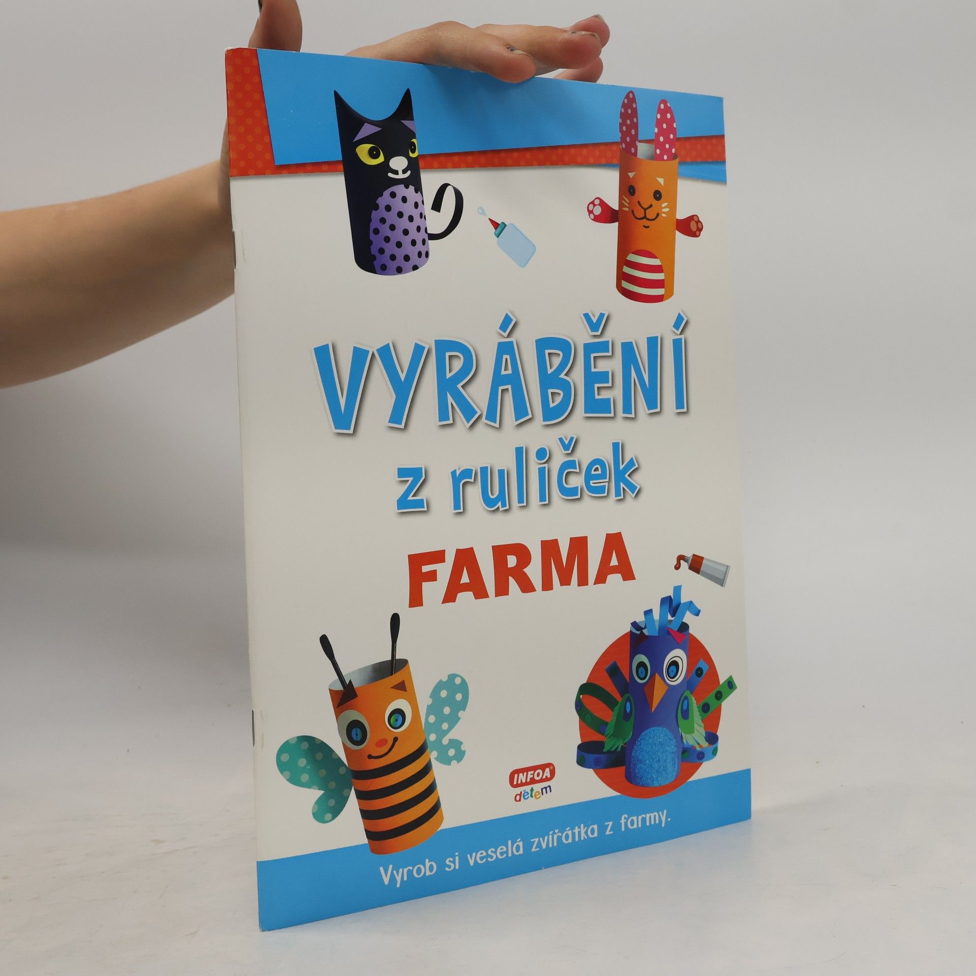 Agnieszka Niedźwiadek Vyrábění z ruliček. Farma