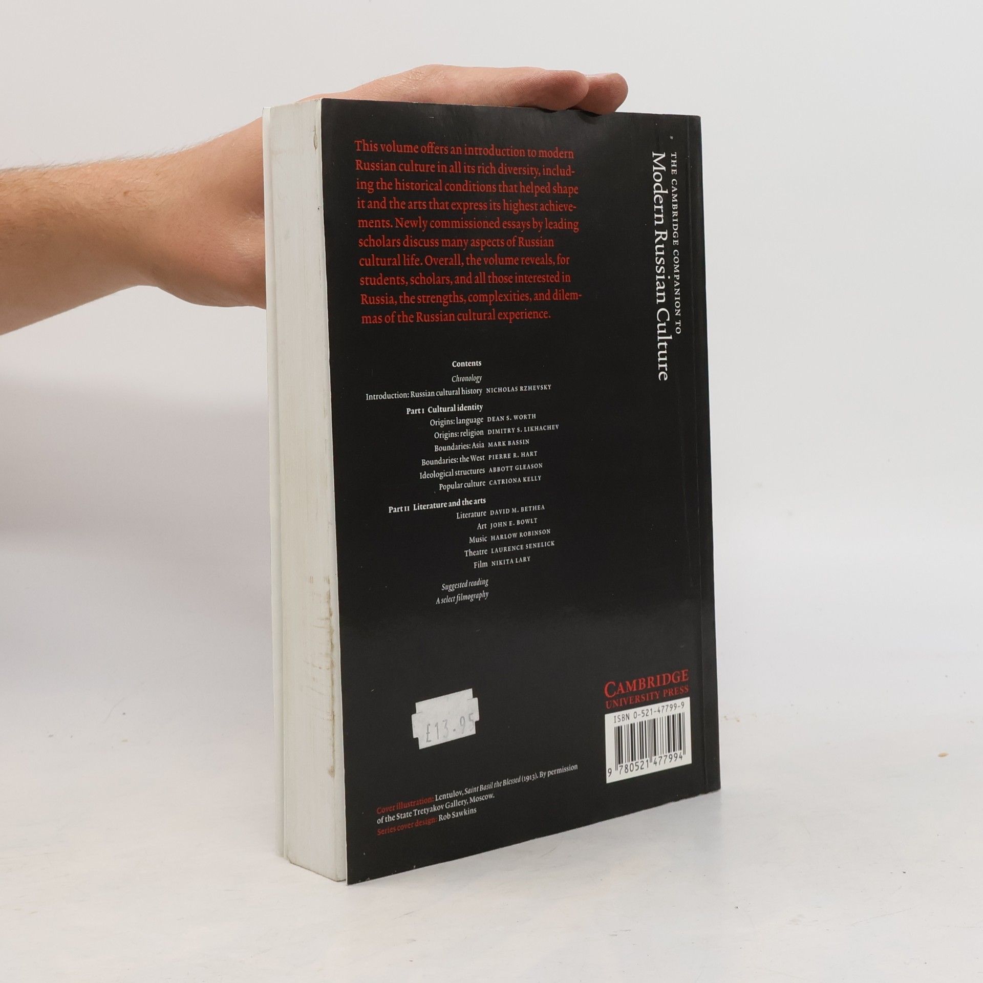 Nicholas Rzhevsky The Cambridge Companion to Modern Russian Culture