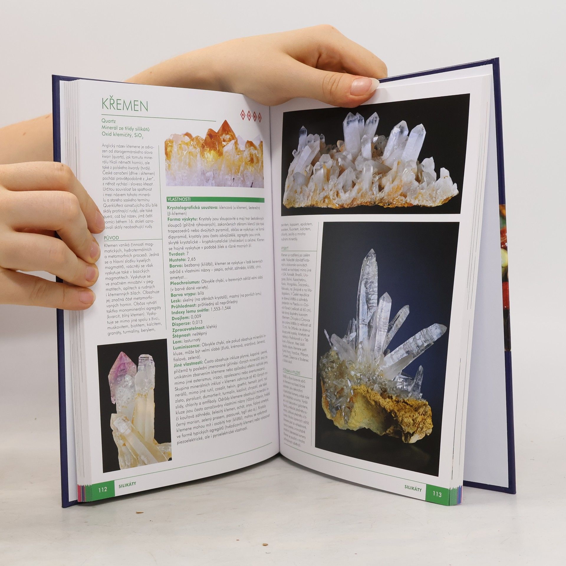 Autorenkollektiv Atlas minerálů a hornin