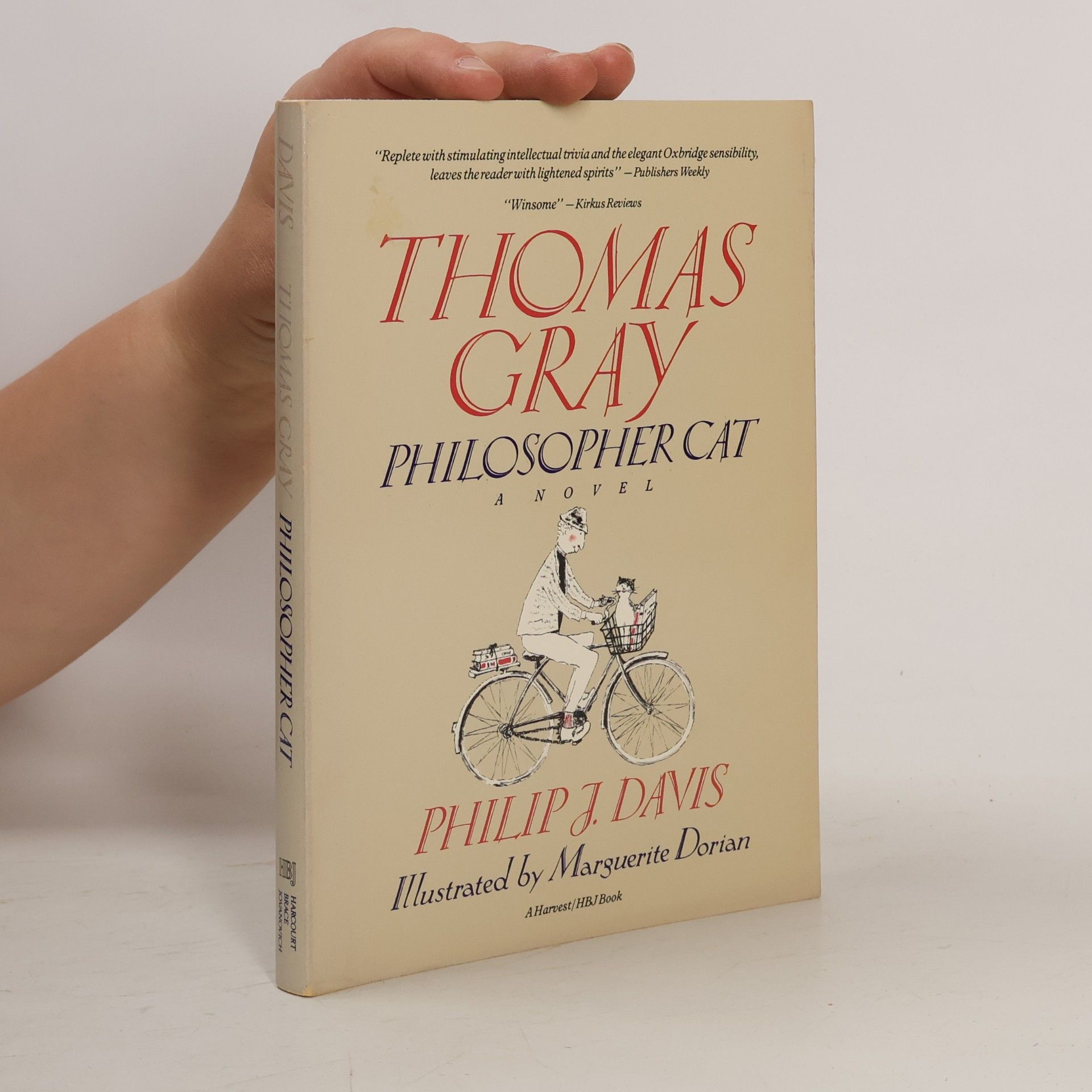 Philip J. Davis Thomas Gray, philosopher cat