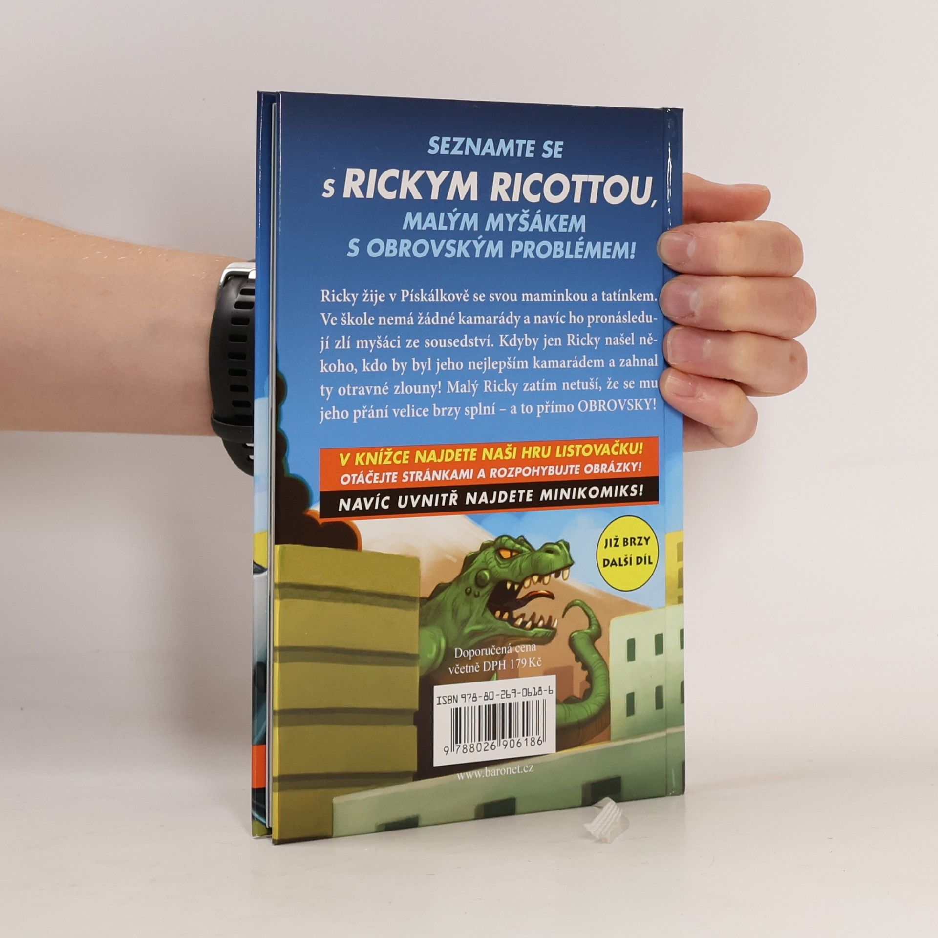 Dav Pilkey Nejmocnější robot Rickyho Ricotty