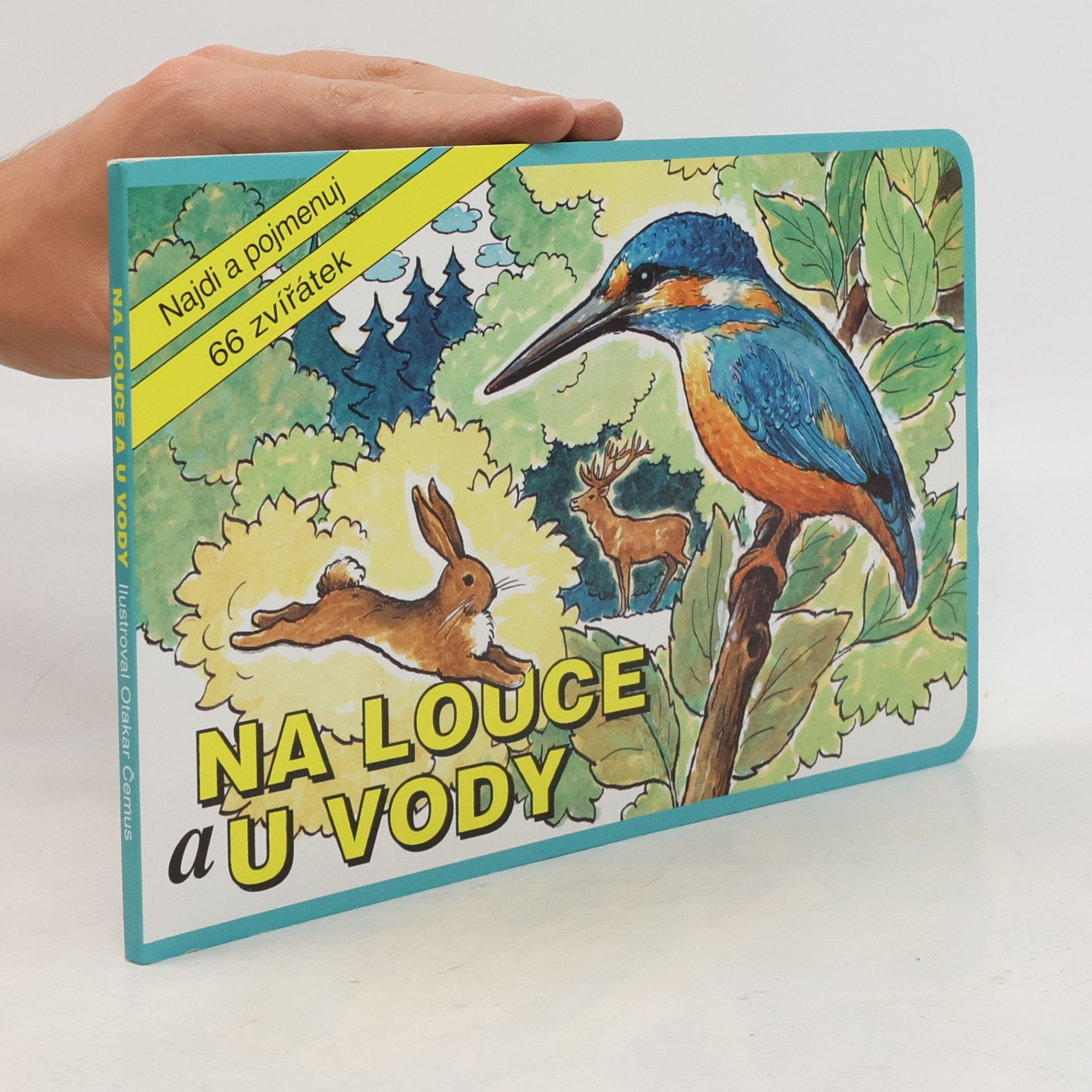 Otakar Čemus Na louce a u vody : najdi a pojmenuj 66 zvířátek