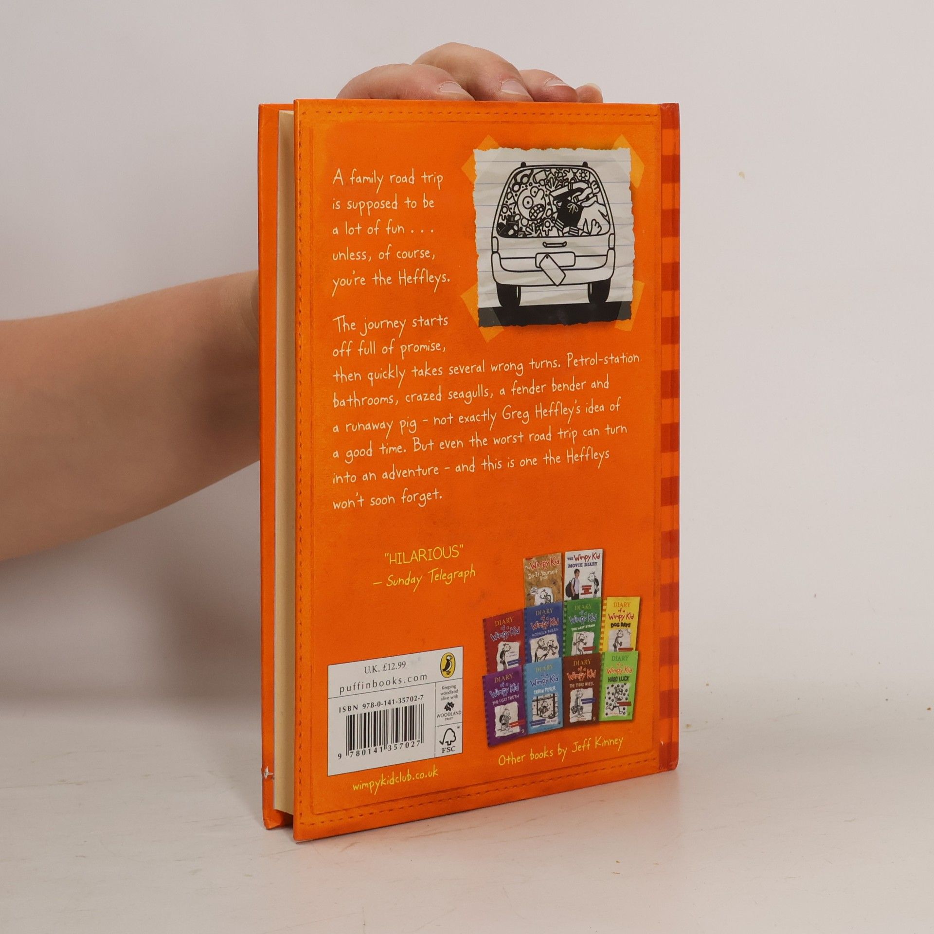 Jeff Kinney Diary of a wimpy kid. The long haul