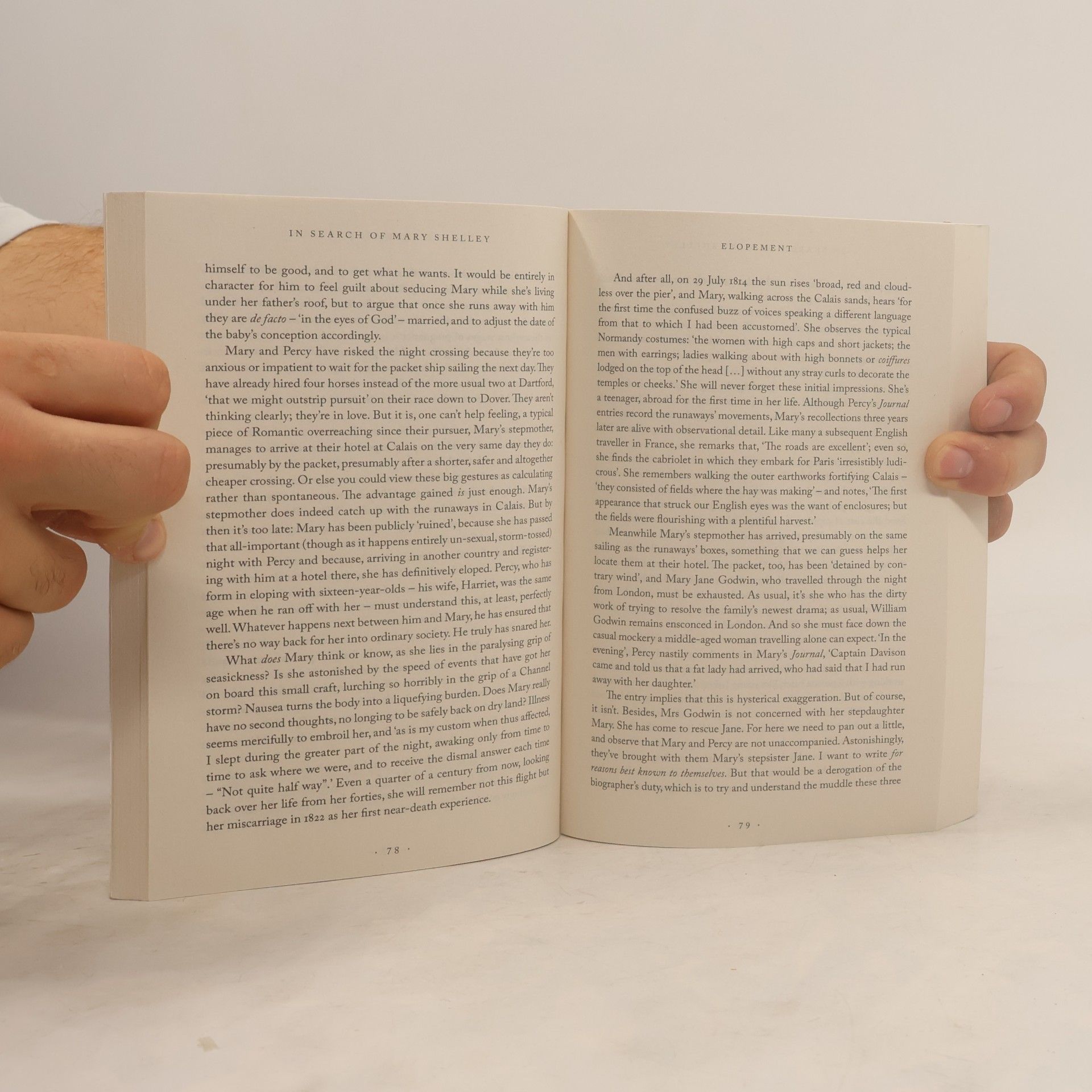 Fiona Sampson In Search of Mary Shelley: The Girl Who Wrote Frankenstein