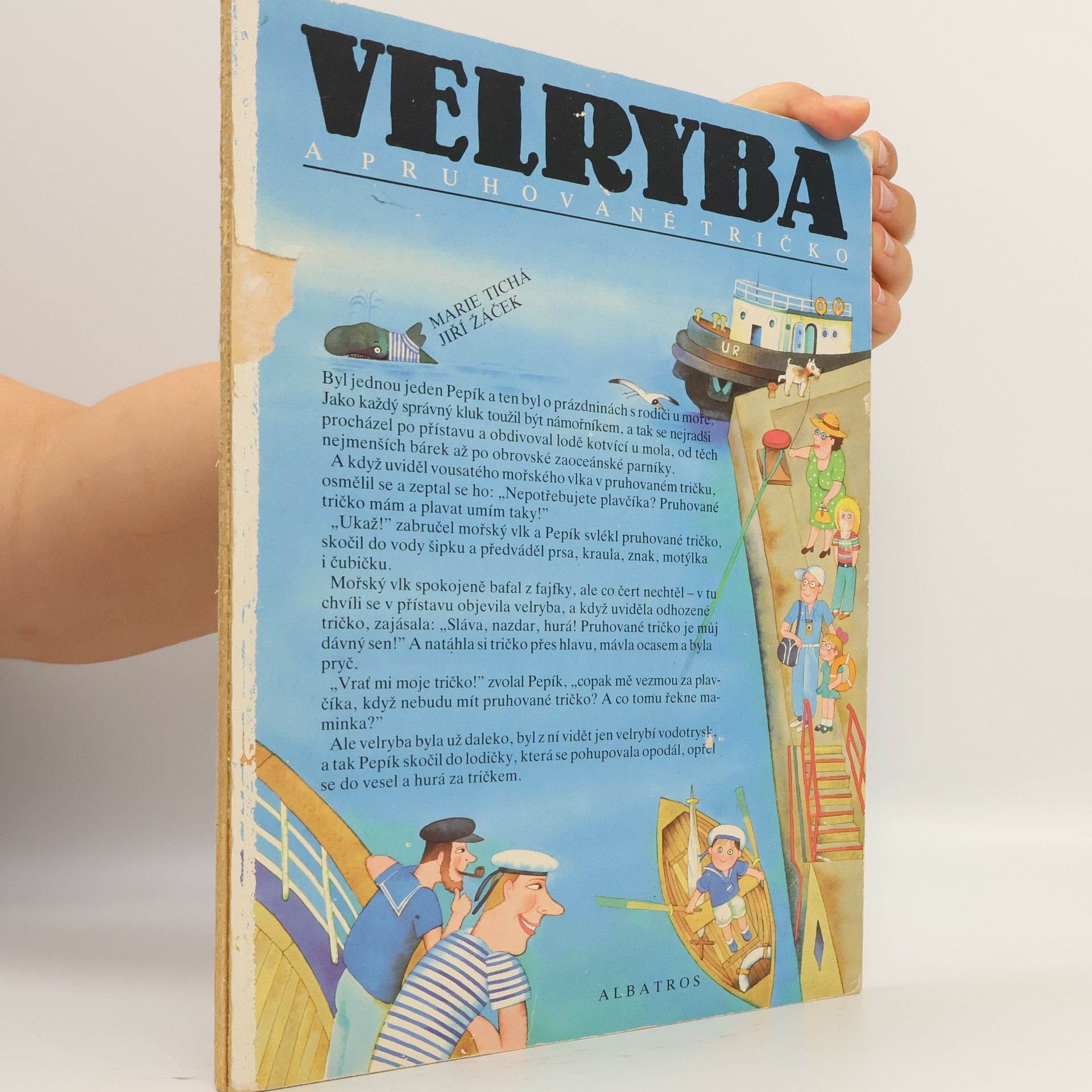 Jiří Žáček Velryba a pruhované tričko
