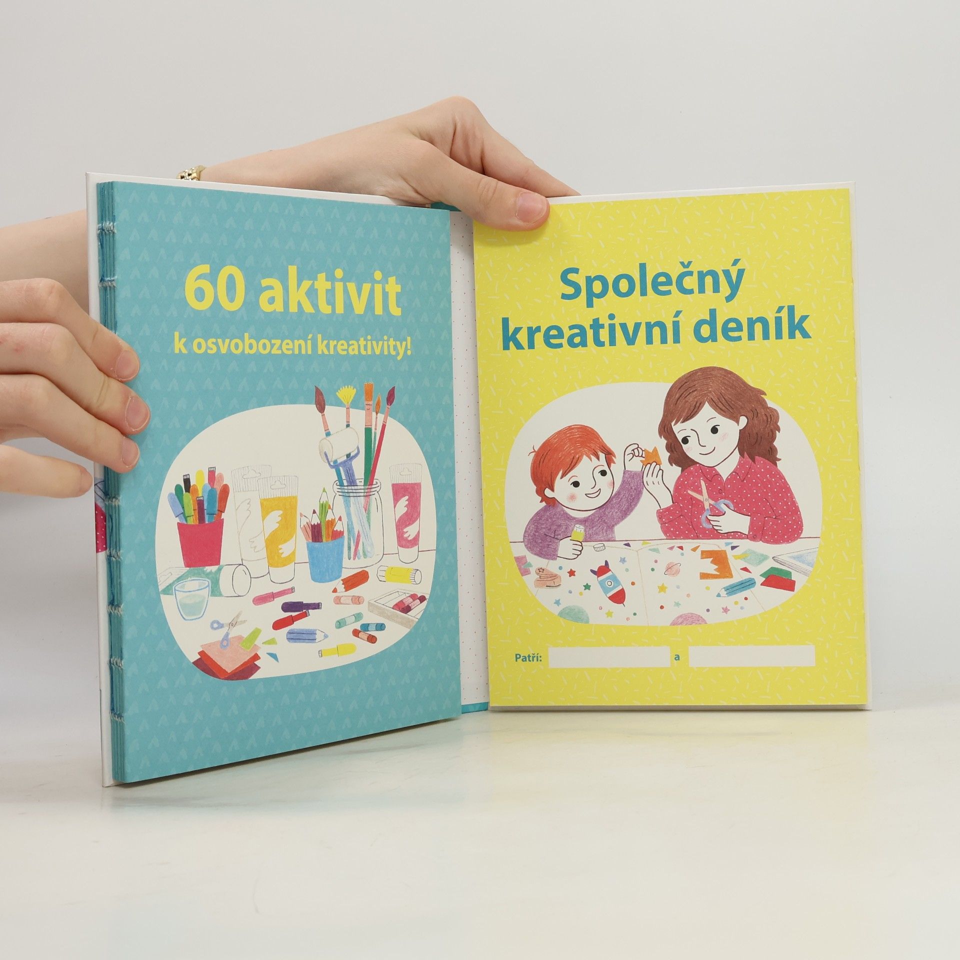 Virginie Loth Aktivity pro čtyři ruce: Sdílejte s dítětem společný kreativní deník