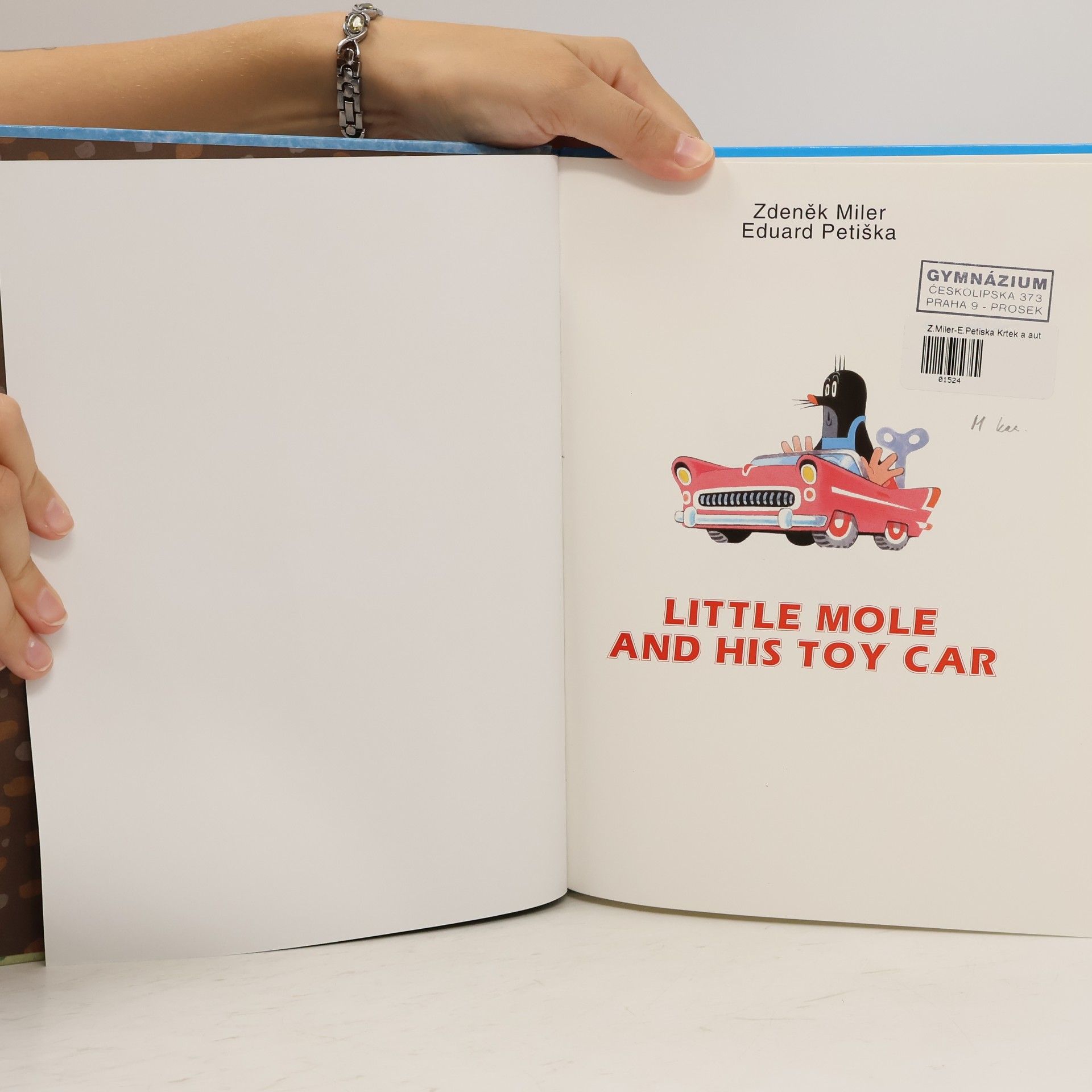 Zdeněk Miler Little Mole and his toy car