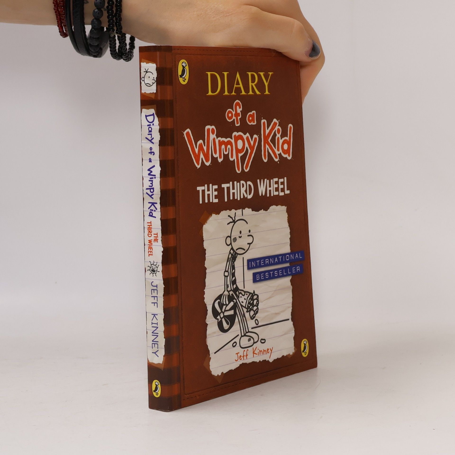 Jeff Kinney Diary of a wimpy kid. The third wheel