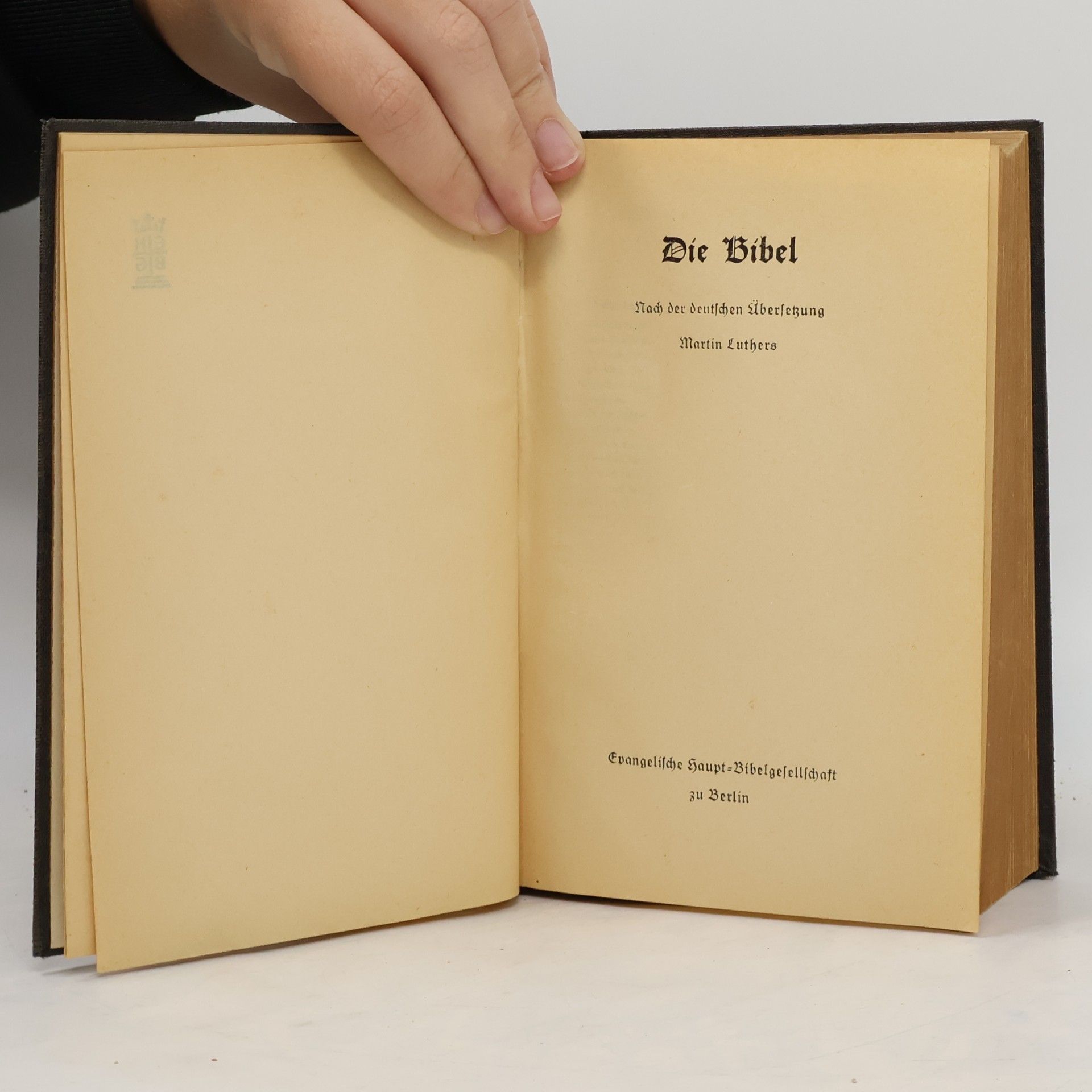 Martin Luther Die Bibel