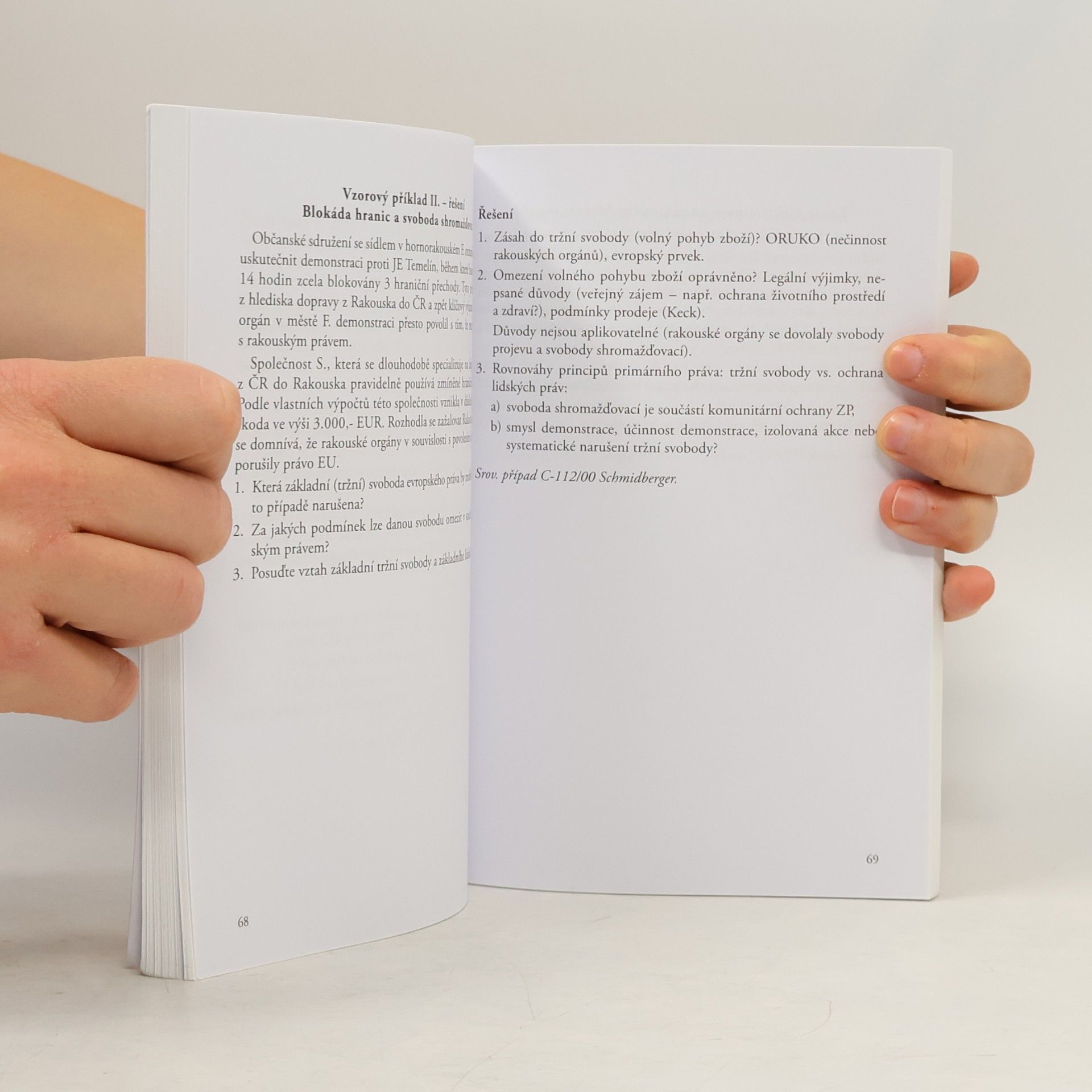 Collectif d'auteurs Příklady z evropského práva