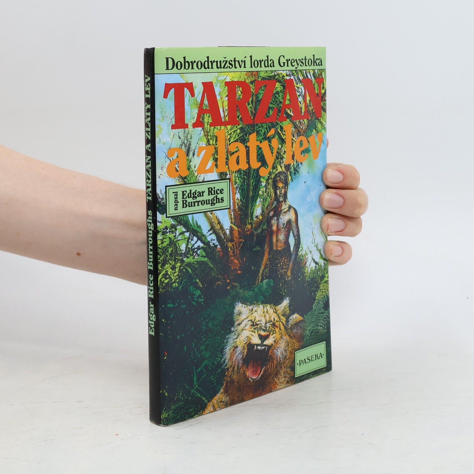 Edgar Rice Burrroughs Tarzan a zlatý lev