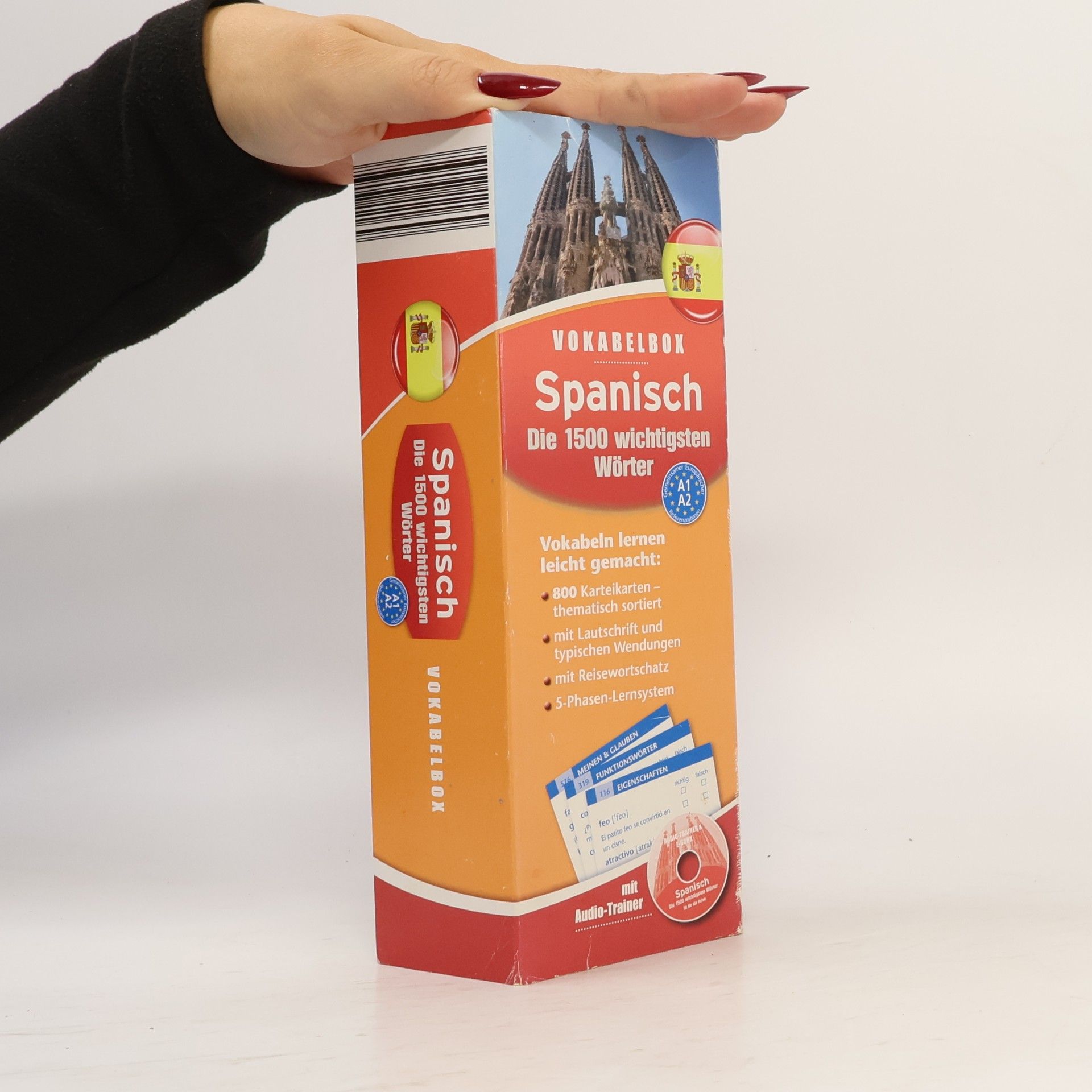 Autorenkollektiv Vokabelbox: Spanisch. Die 1500 wichtigsten Wörter