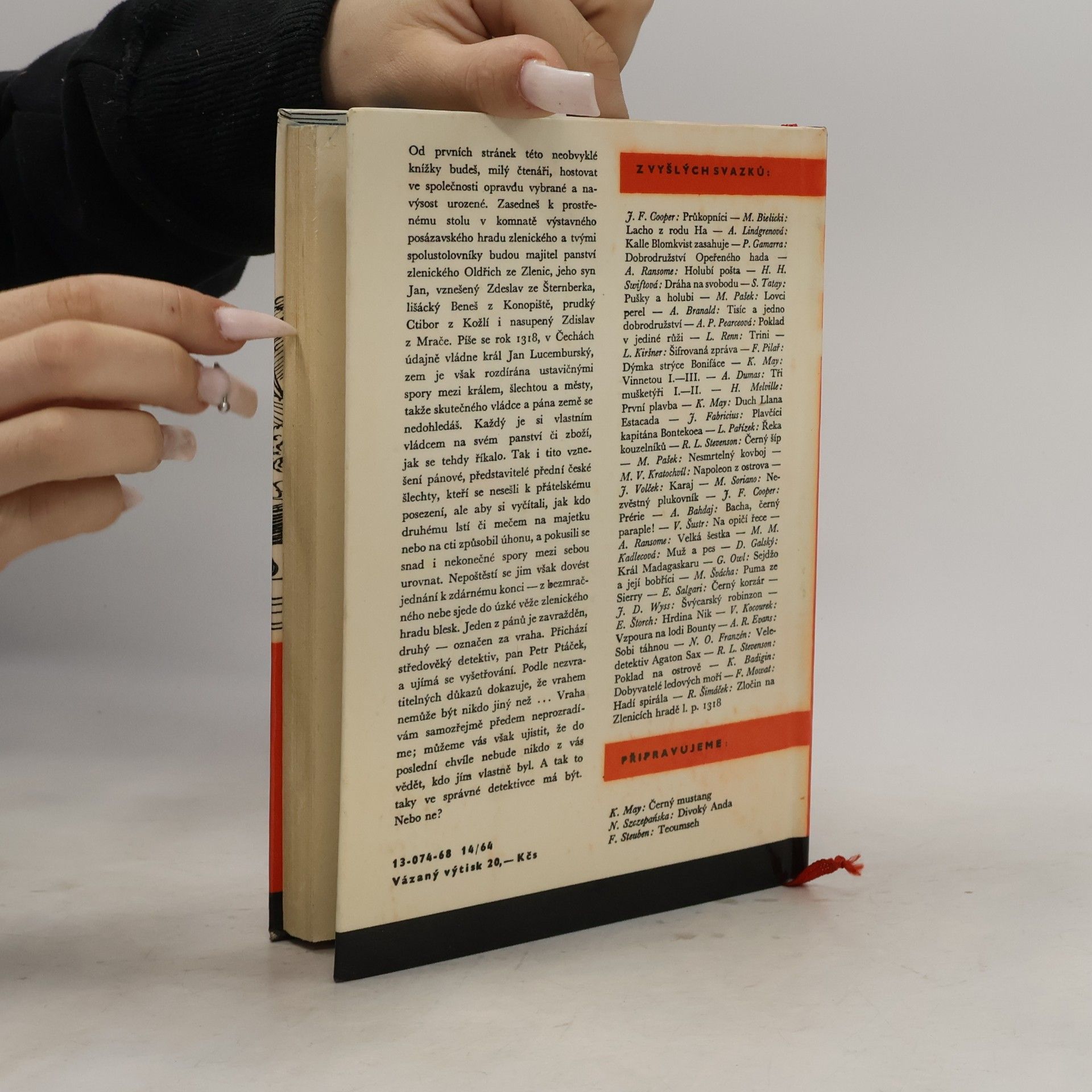 Radovan Šimáček Zločin na Zlenicích hradě L. P. 1318