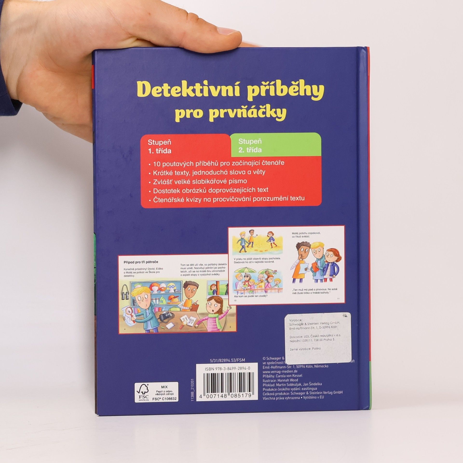 Autores varios Detektivní příběhy pro prvňáčky