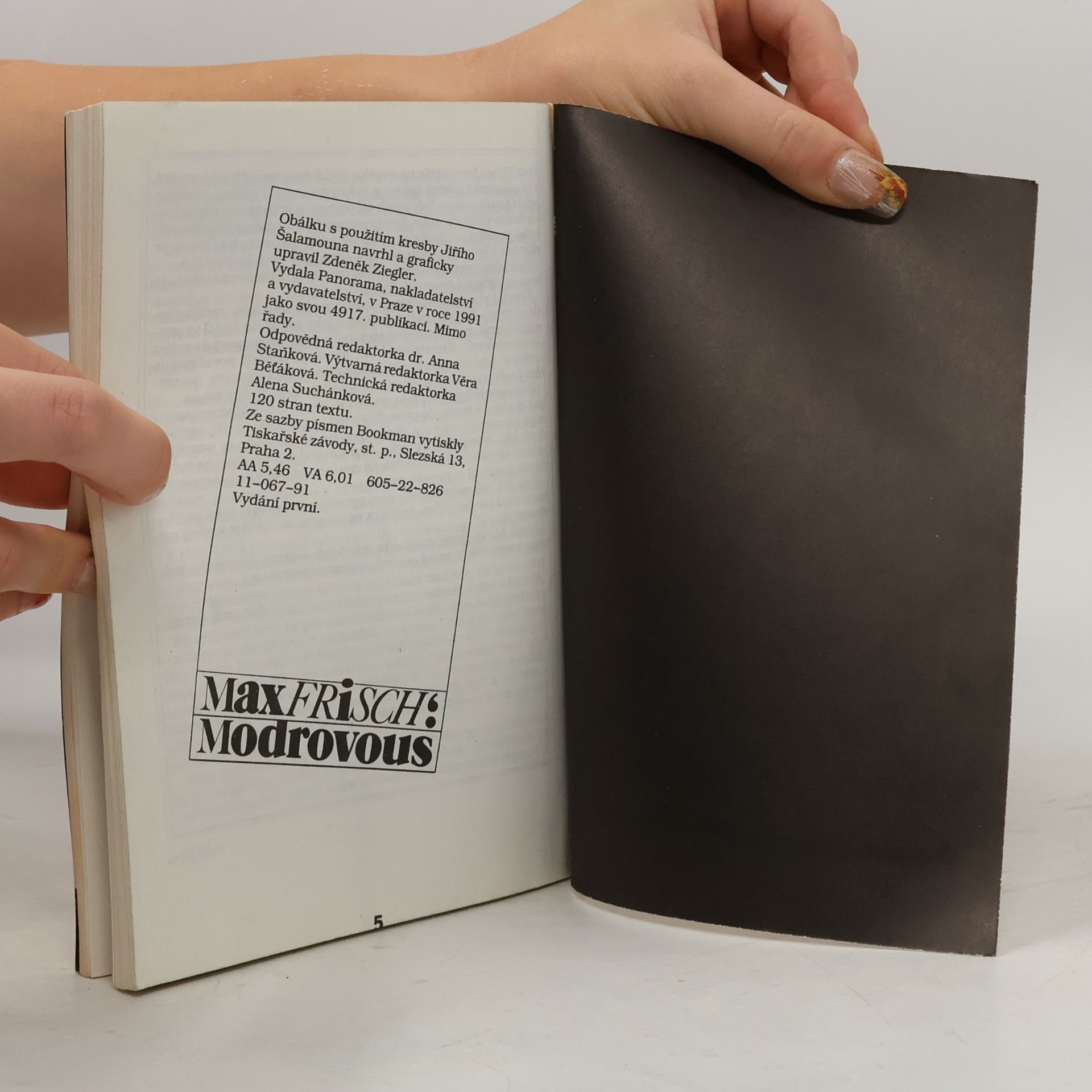 Max Frisch Modrovous