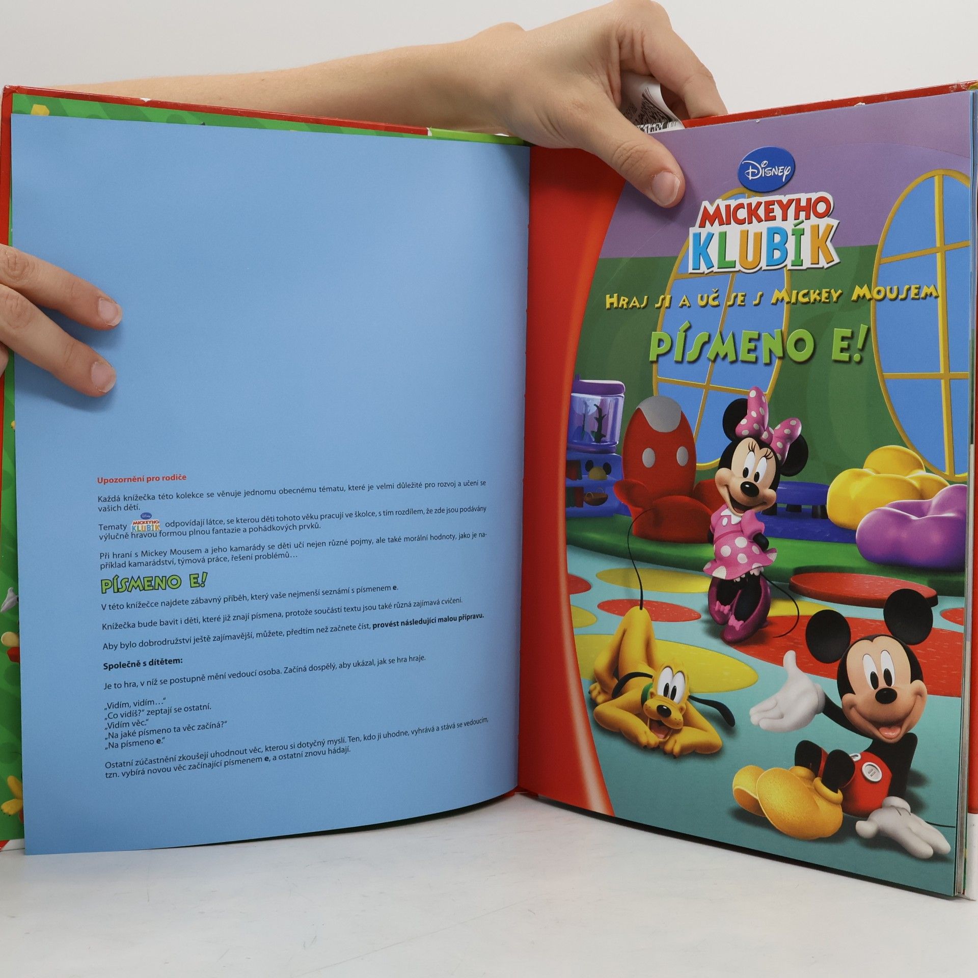 Kolektiv autorů Hraj si a uč se s Mickey Mousem 10. Písmeno E!