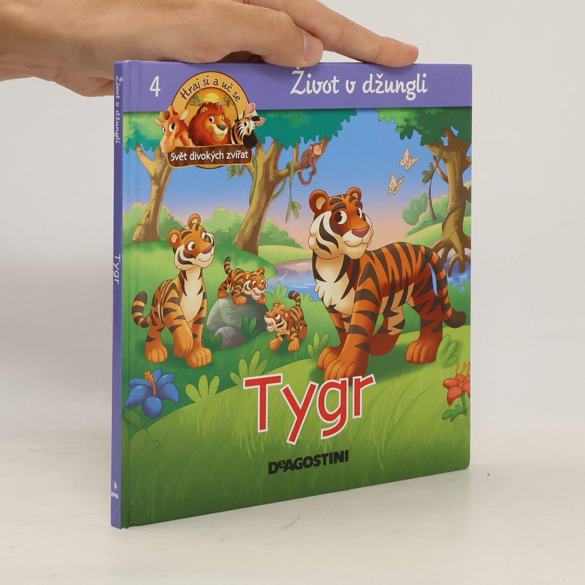 Collectif d'auteurs Život v džungli 4. Tygr