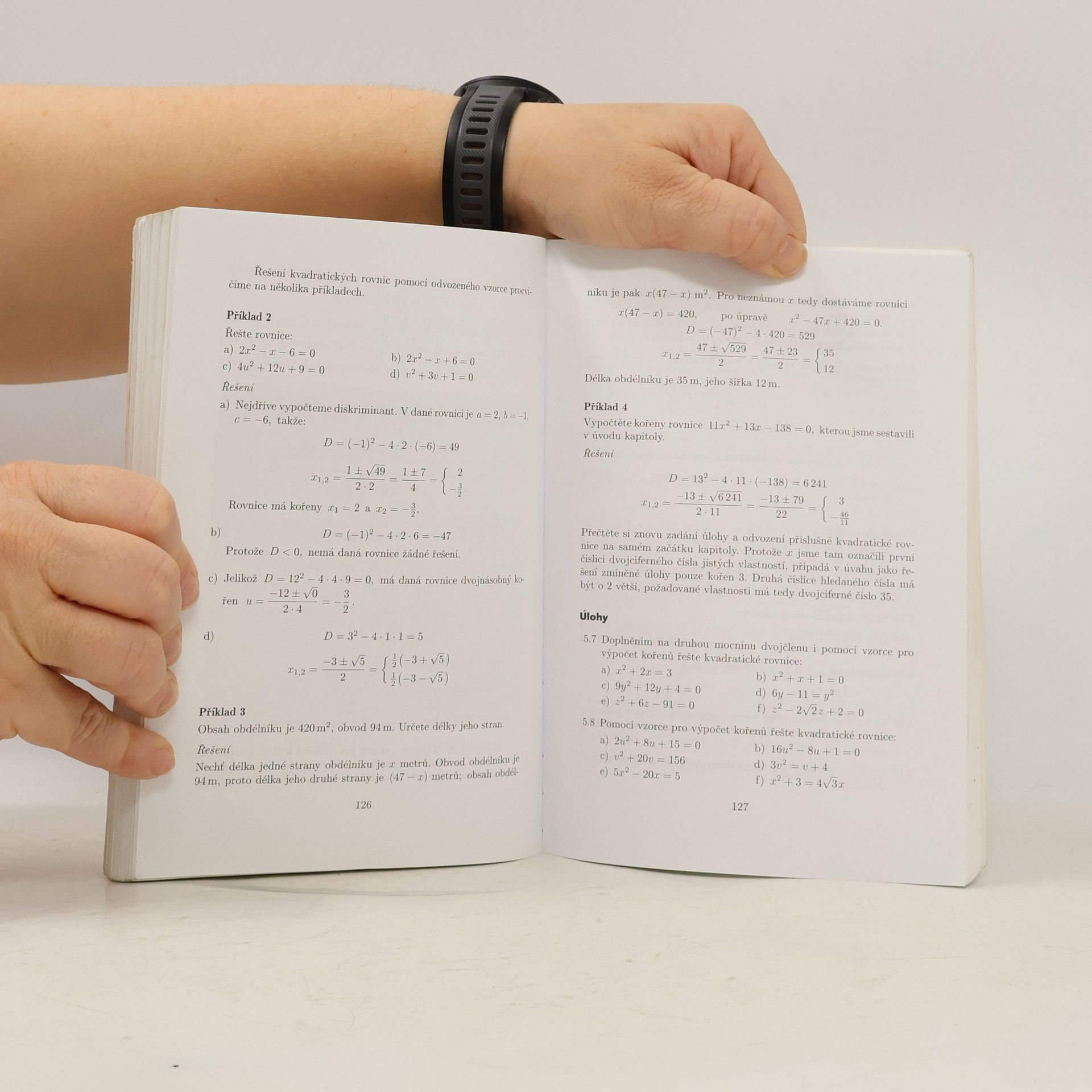 Leo Boček Matematika pro gymnázia. Rovnice a nerovnice