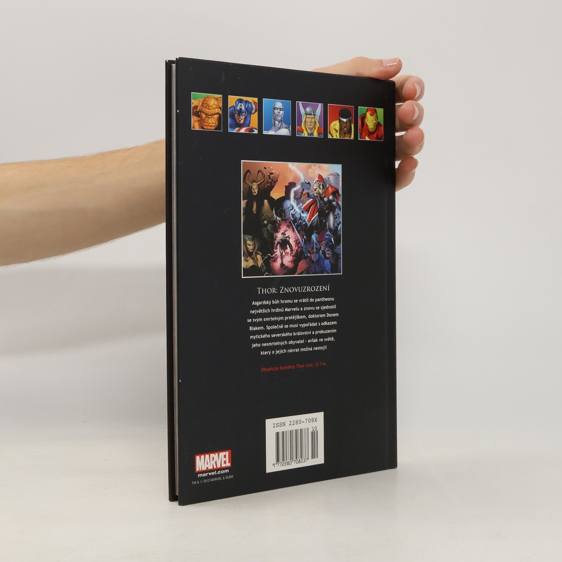 Olivier Coipel Ultimátní komiksový komplet 52. Thor. Znovuzrození