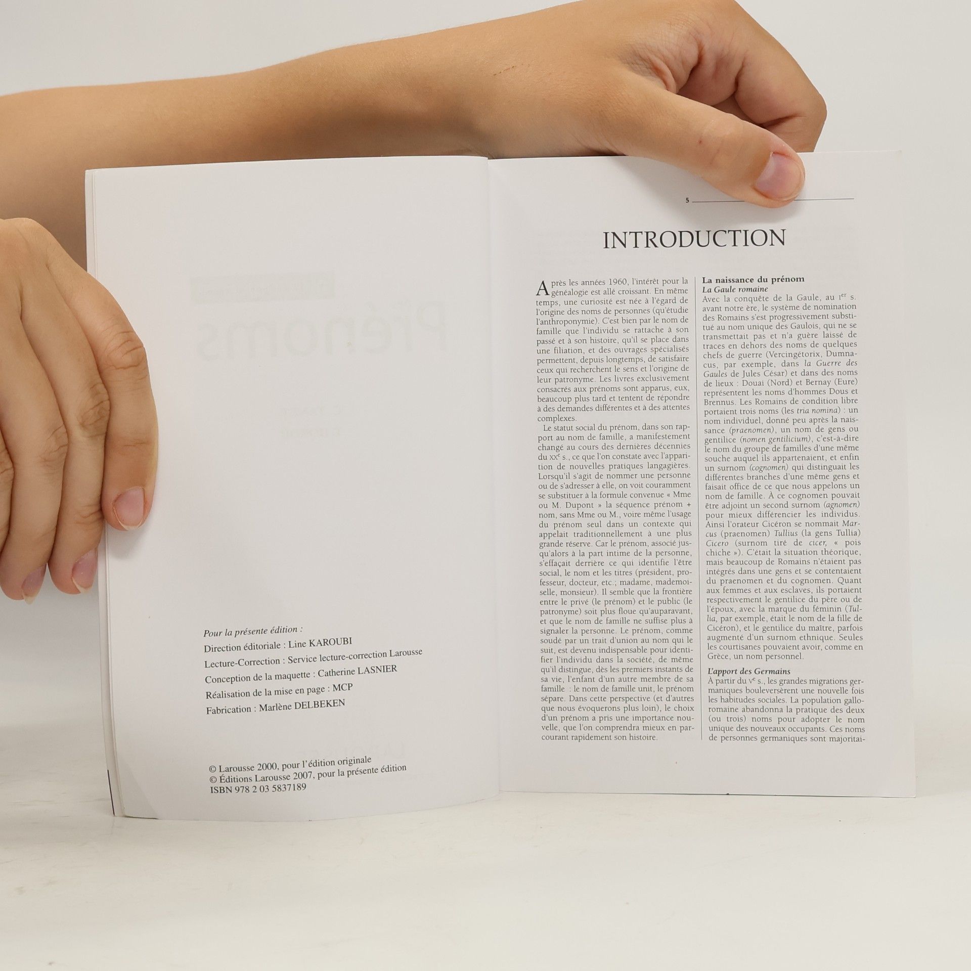 Chantal Tanet Dictionnaire des Prénoms