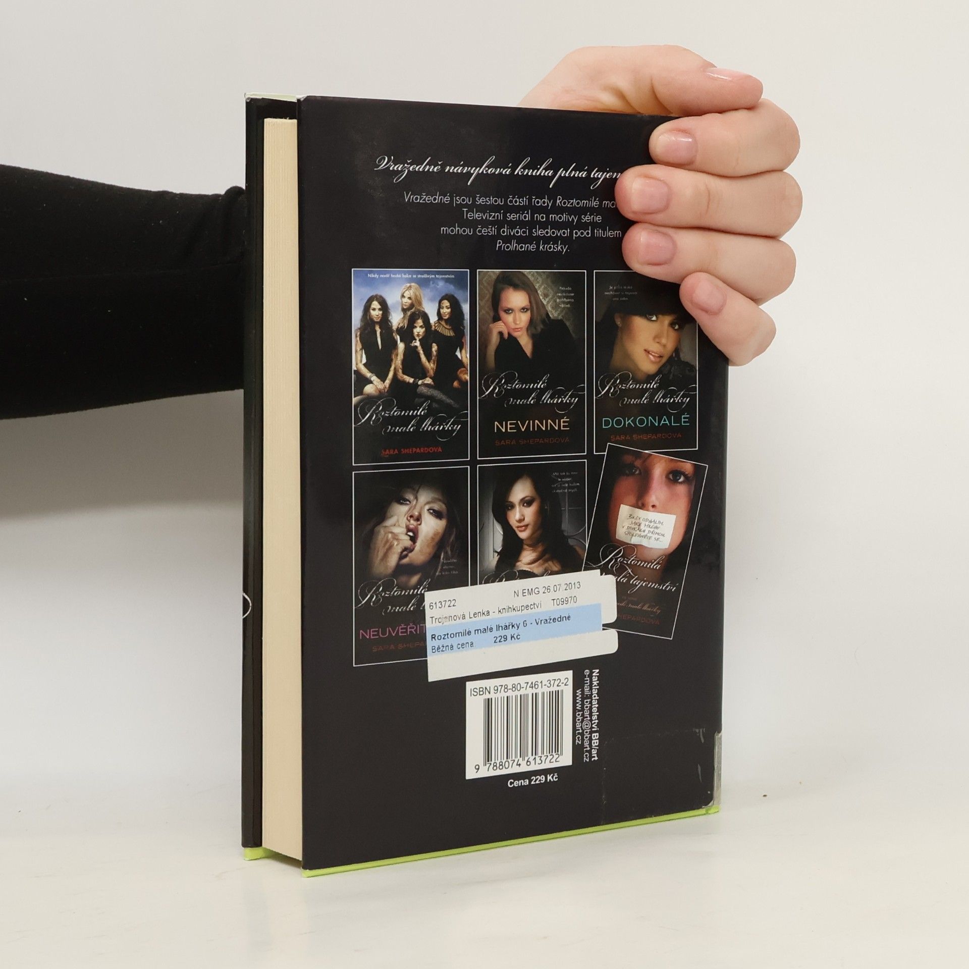 Sara Shepard Roztomilé malé lhářky: Vražedné