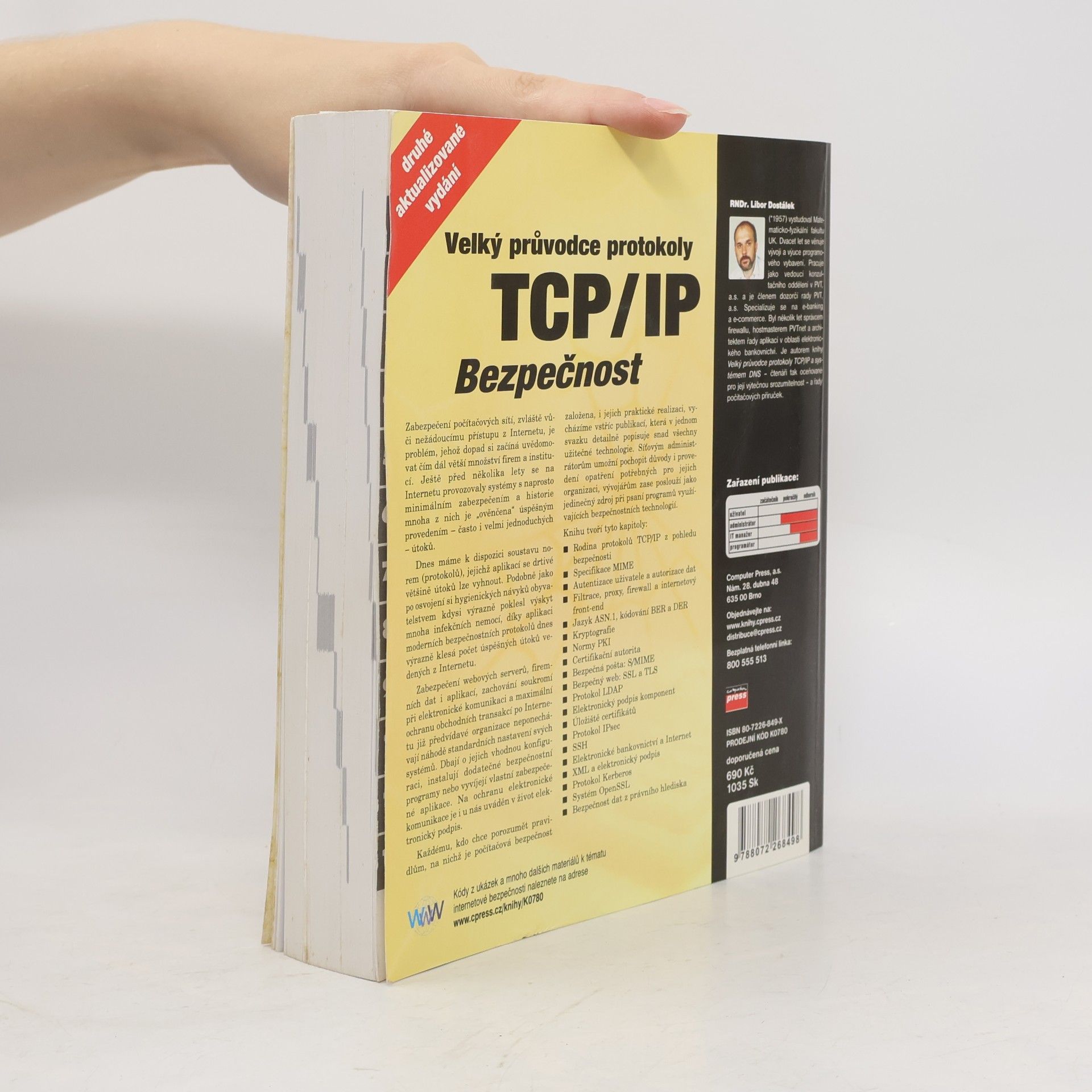 Libor Dostálek Velký průvodce protokoly TCP/IP: Bezpečnost