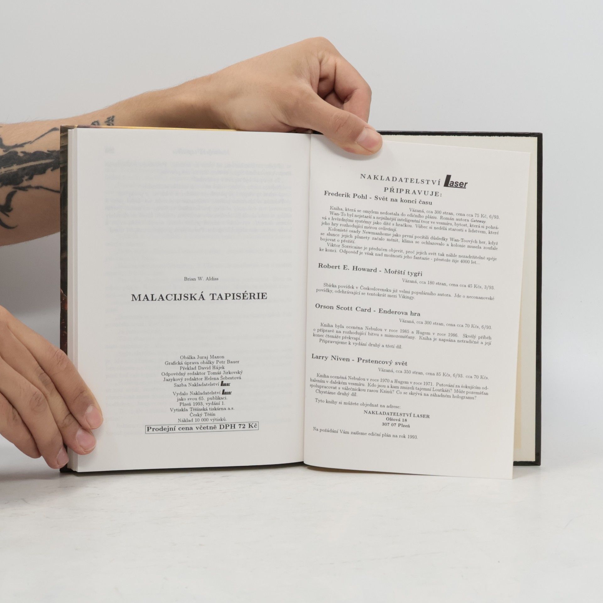 Brian Aldiss Malacijská tapisérie