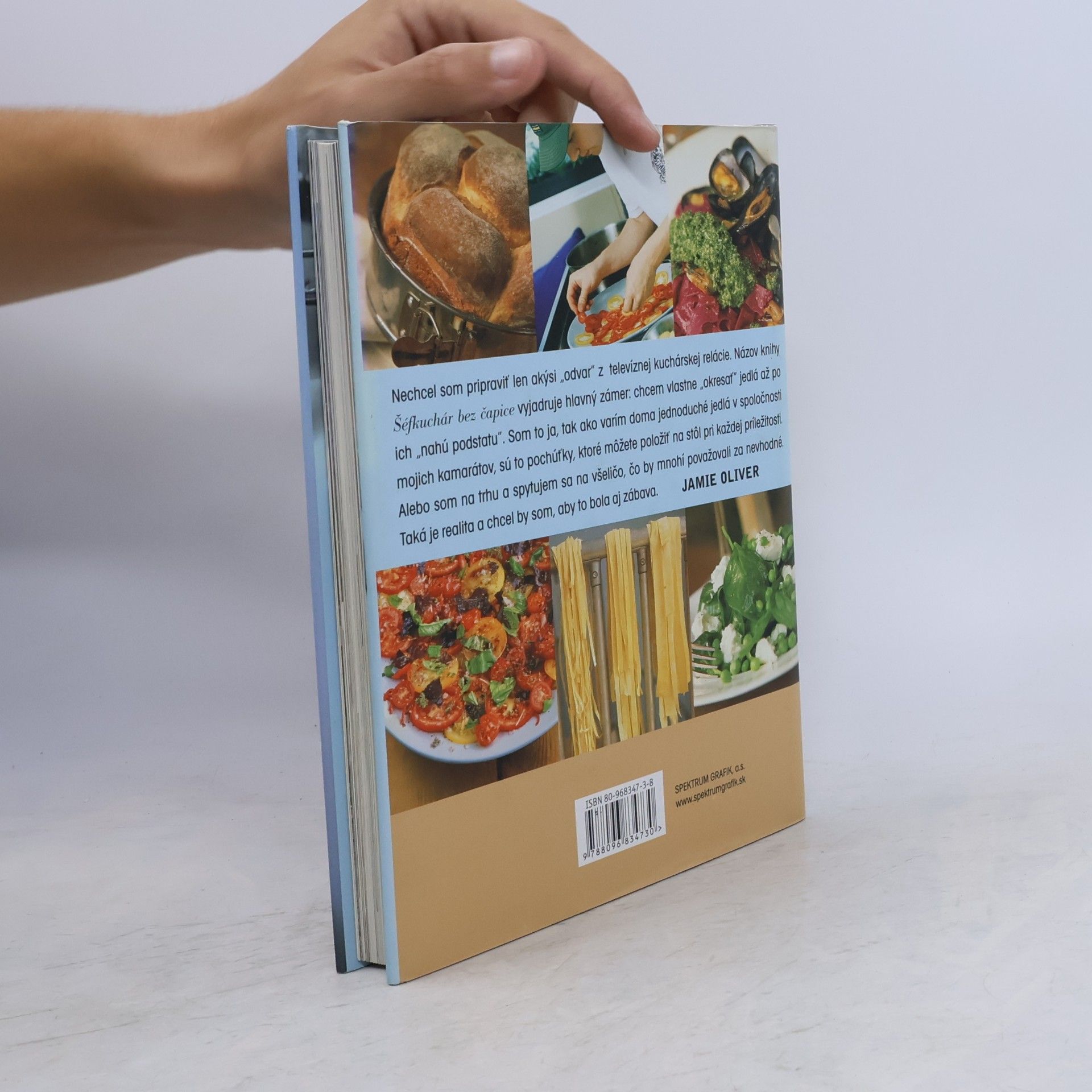 Jamie Oliver Šéfkuchár bez čapice
