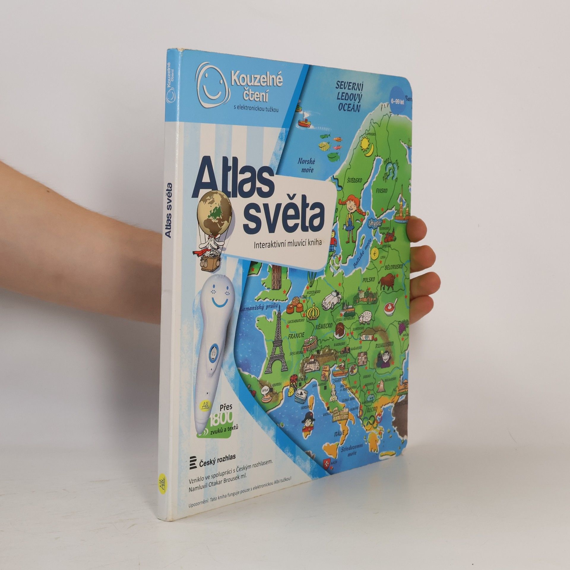 Tereza Kocová Atlas světa. Interaktivní mluvící kniha