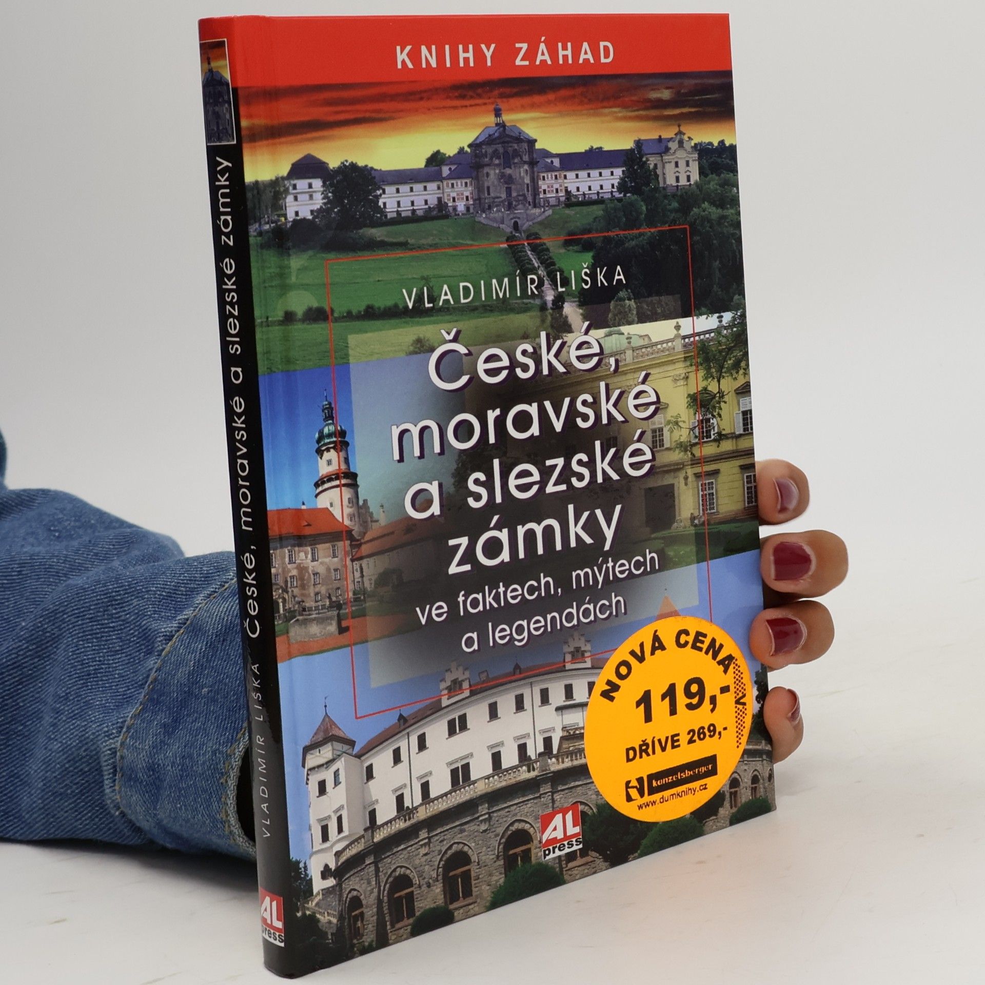 Vladimír Liška České, moravské a slezské zámky ve faktech, mýtech a legendách