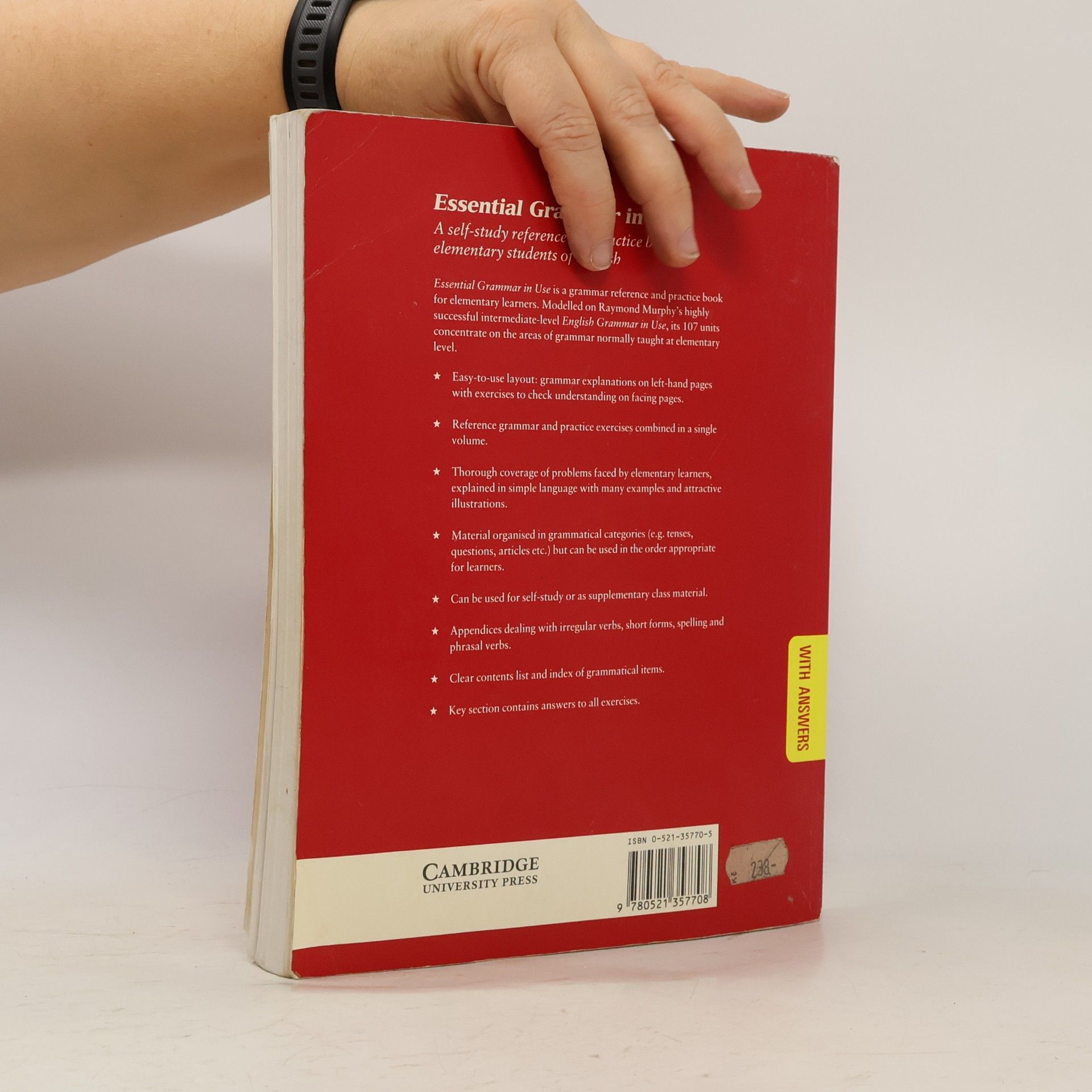 Raymond Murphy Essential Grammar in Use. With answers