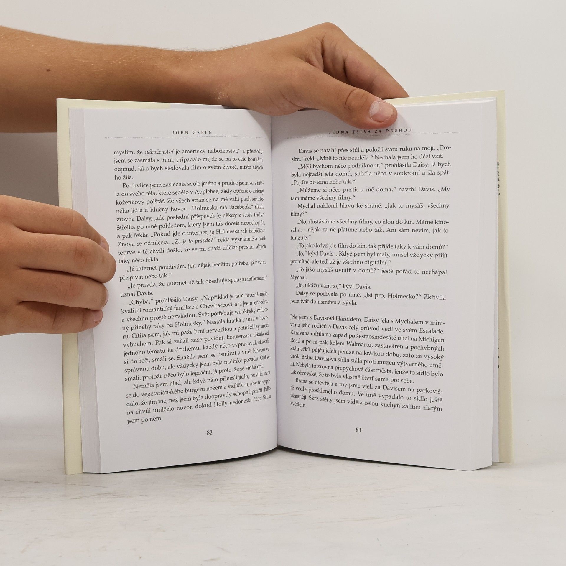 John Green Jedna želva za druhou