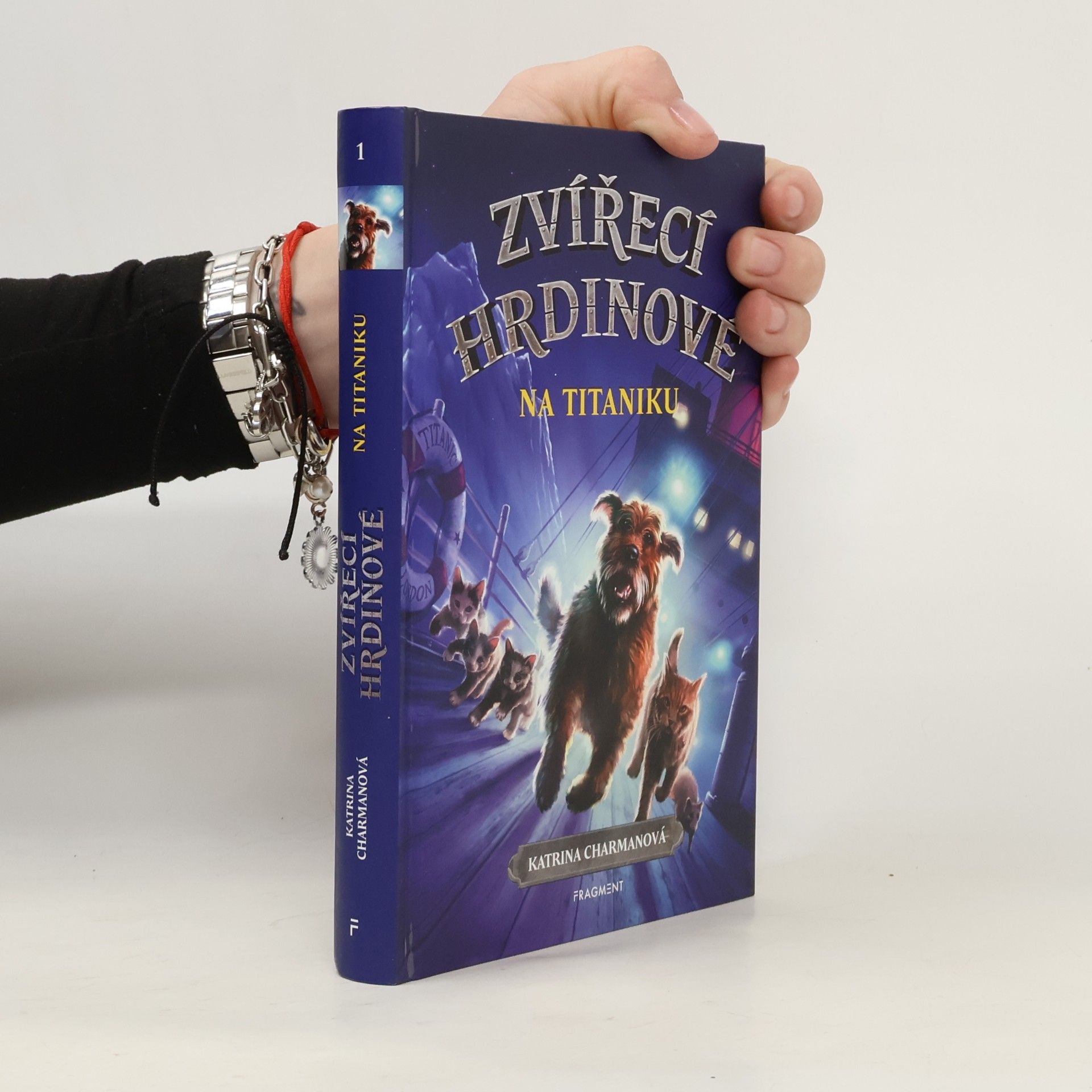 Katrina Charman Zvířecí hrdinové na Titaniku
