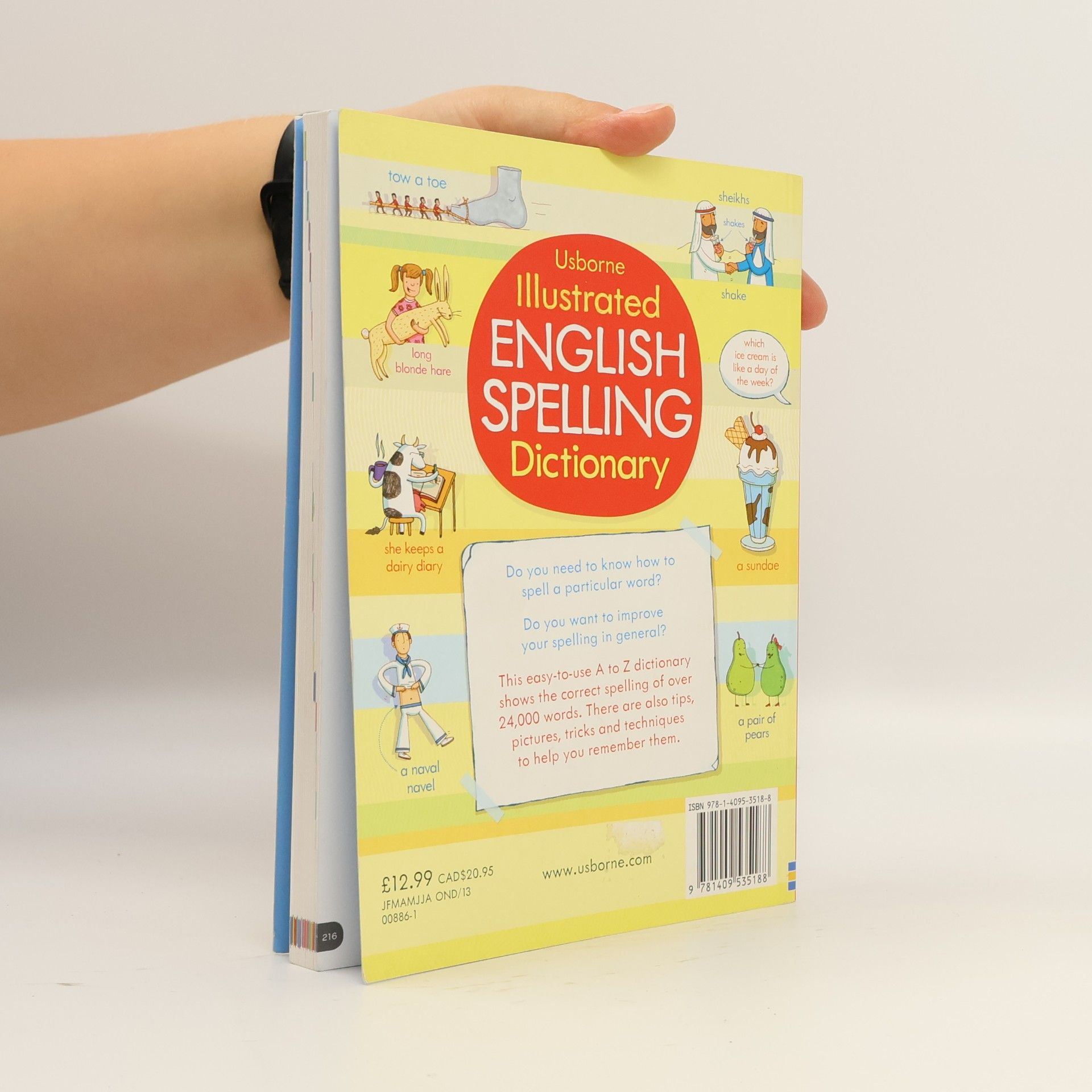 Kolektiv autorů Illustrated English spelling dictionary