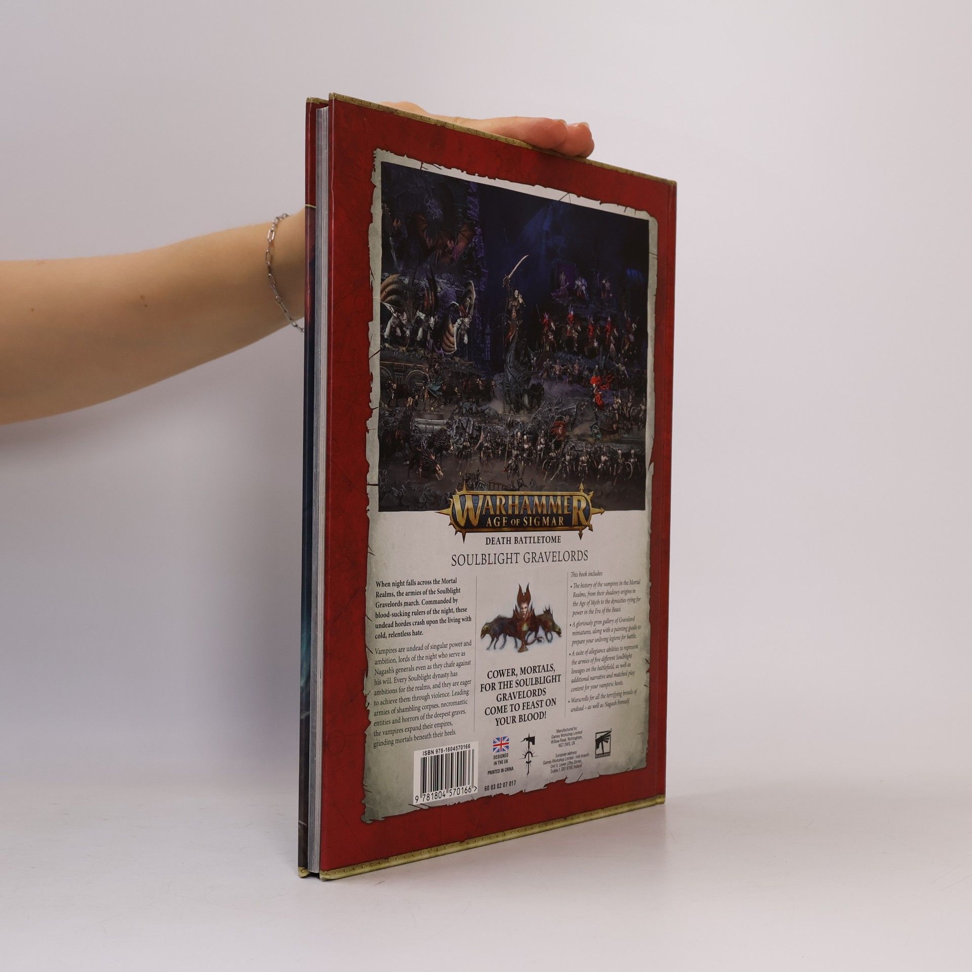 Games Workshop - Warhammer - Age of Sigmar - BATTLETOME: Soulblight Gravelords (Edition 2023)