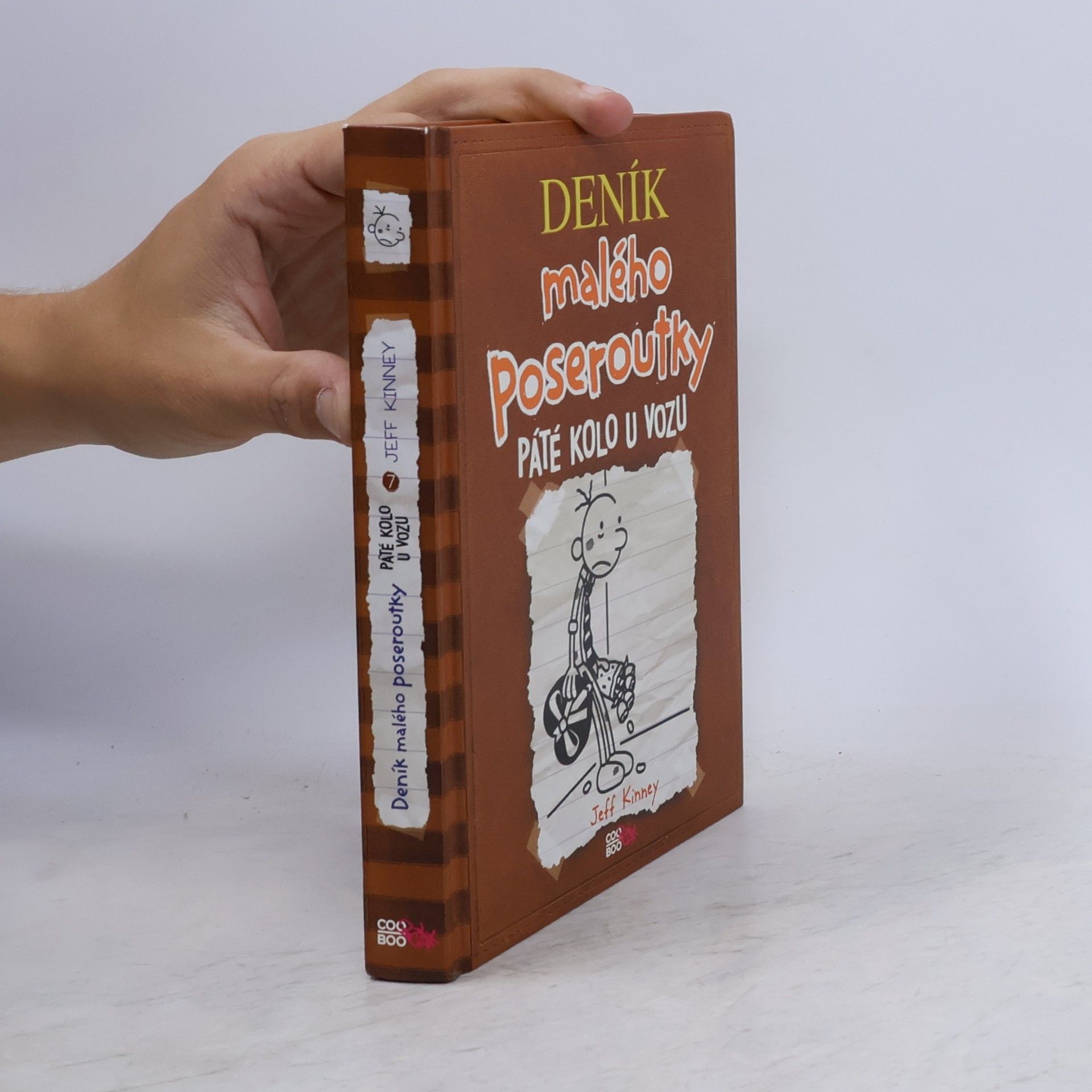 Jeff Kinney Deník malého poseroutky 7. Páté kolo u vozu